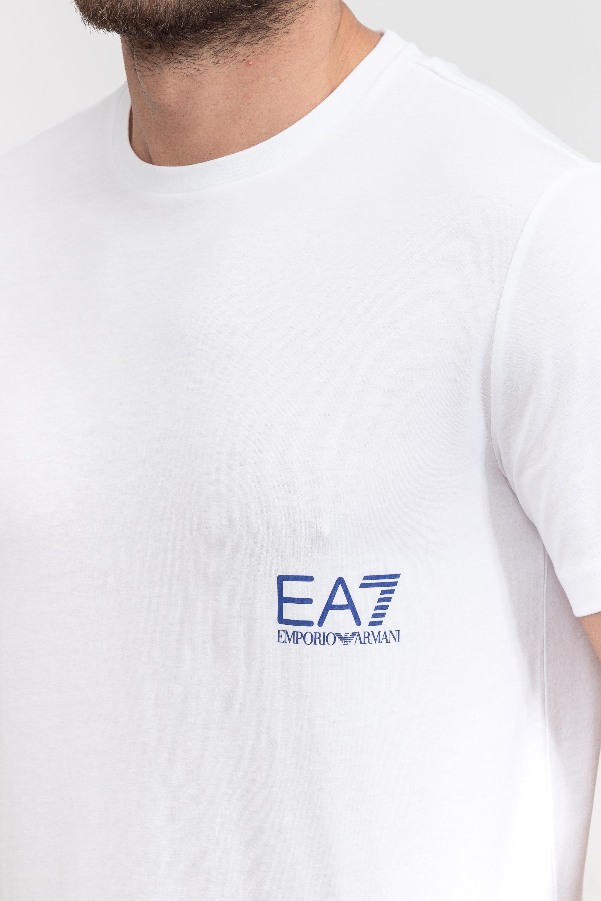 EA7 Erkek Bisiklet Yaka T-Shirt