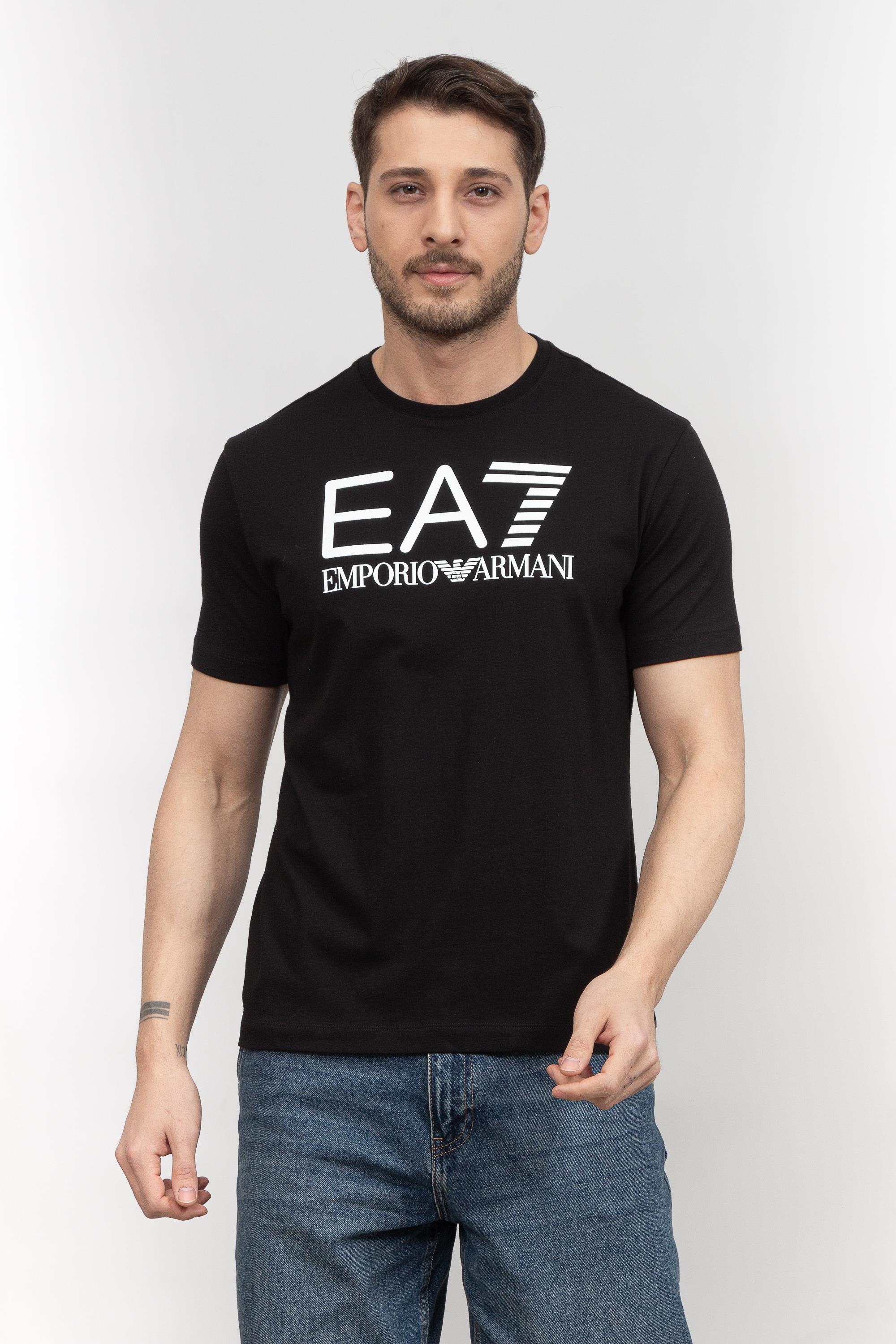 EA7 Erkek Bisiklet Yaka T-Shirt