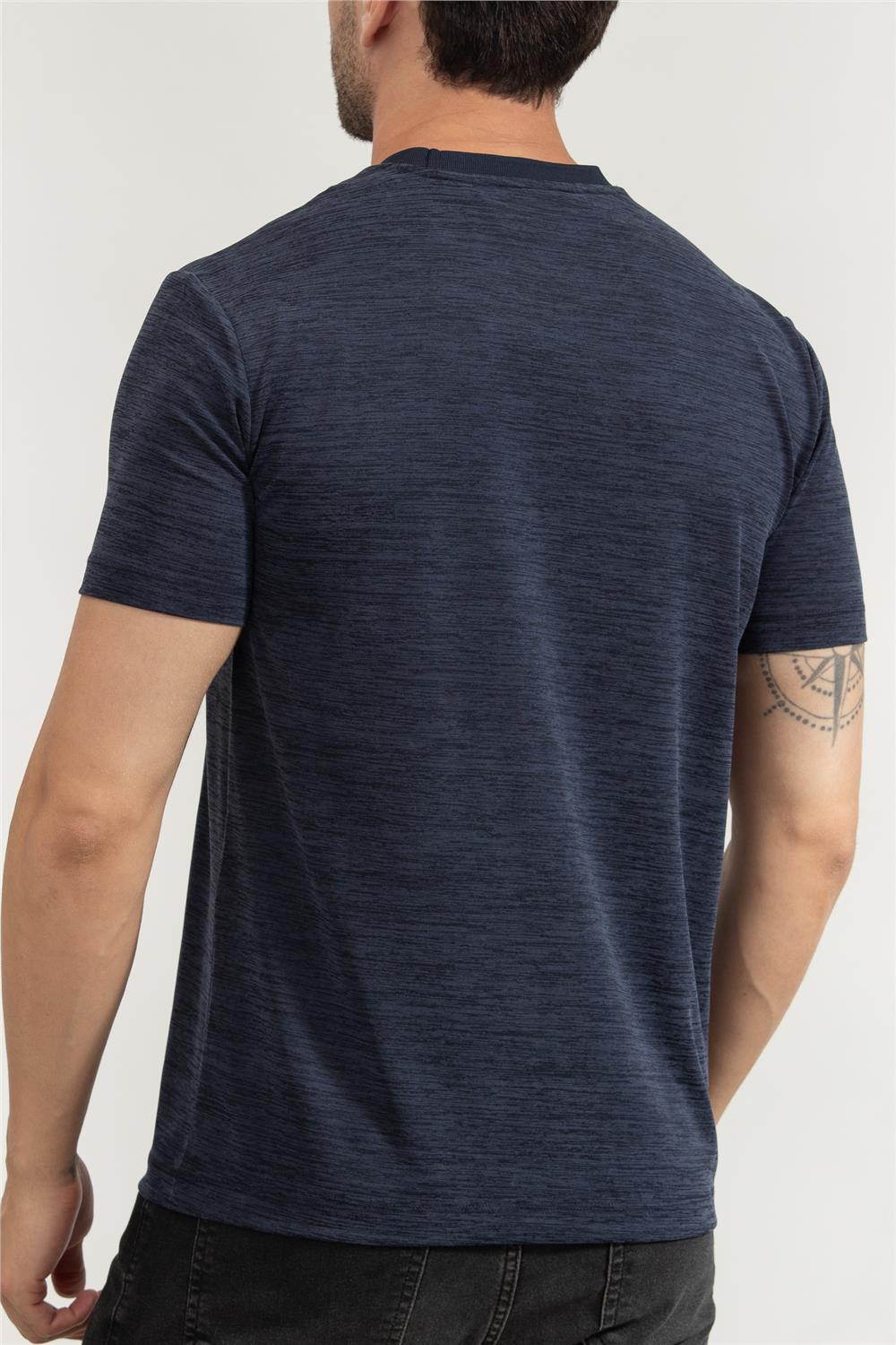 EA7 Erkek Bisiklet Yaka T-Shirt