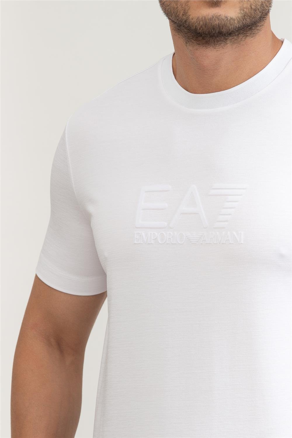 EA7 Erkek Bisiklet Yaka T-Shirt