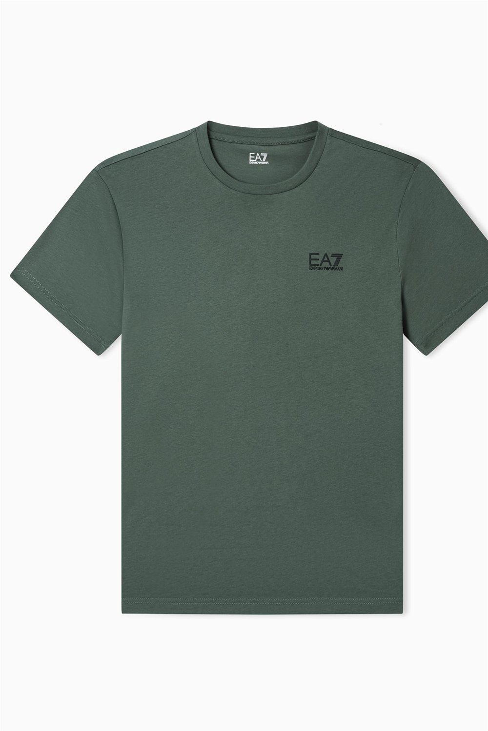 EA7 Erkek Bisiklet Yaka T-Shirt Çok Renkli