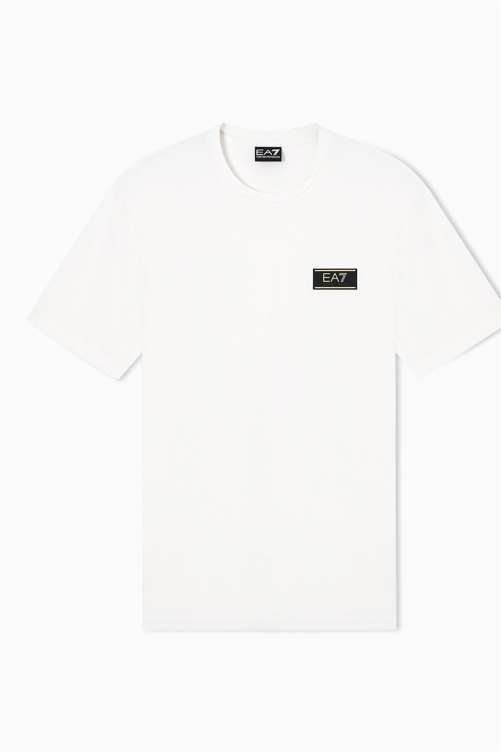 EA7 Erkek Bisiklet Yaka T-Shirt Çok Renkli