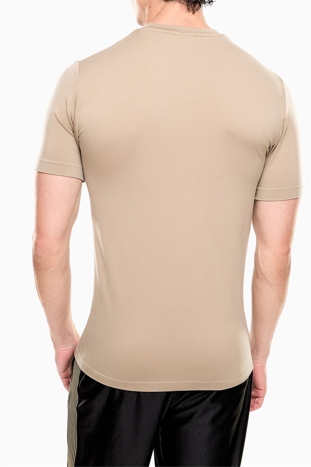 EA7 Erkek Bisiklet Yaka T-Shirt Çok Renkli