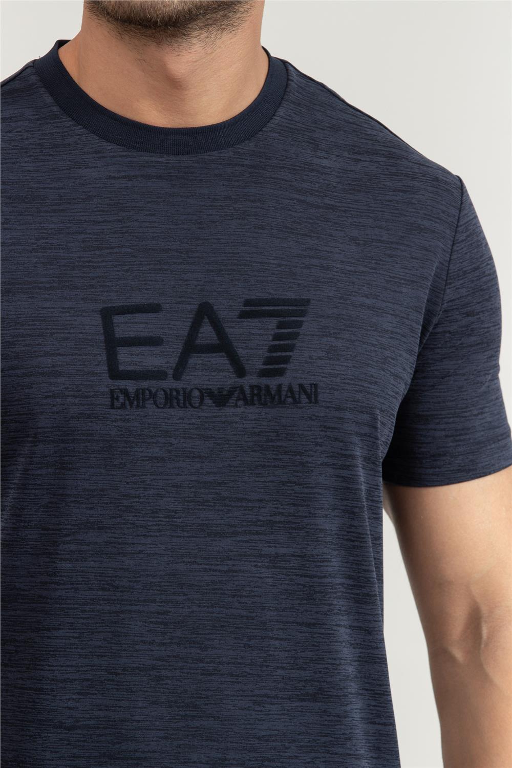 EA7 Erkek Bisiklet Yaka T-Shirt