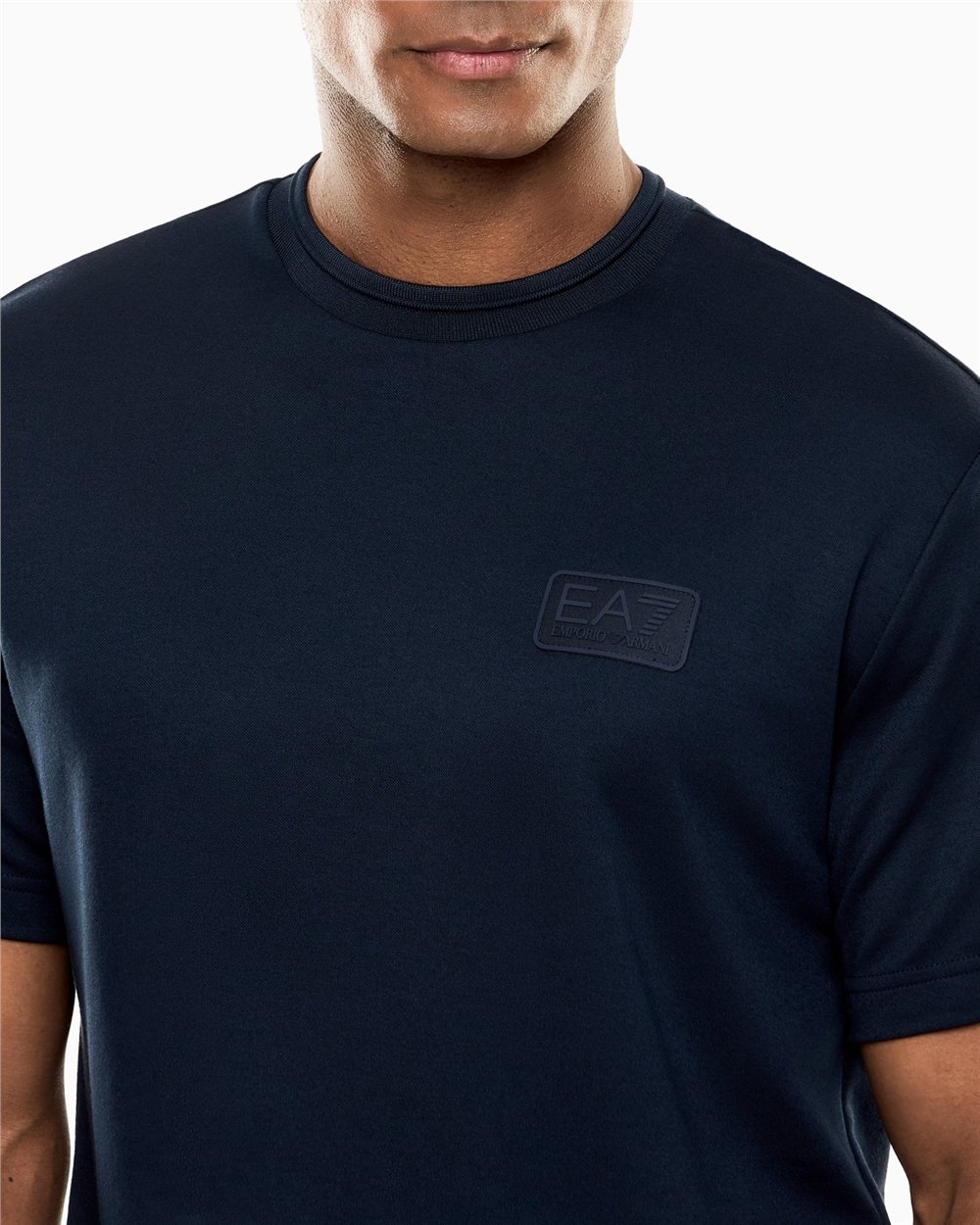 EA7 Erkek Bisiklet Yaka T-Shirt