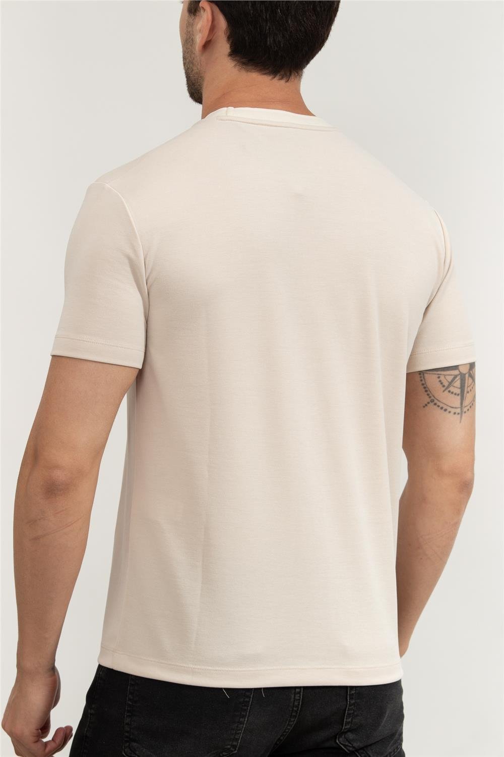 EA7 Erkek Bisiklet Yaka T-Shirt