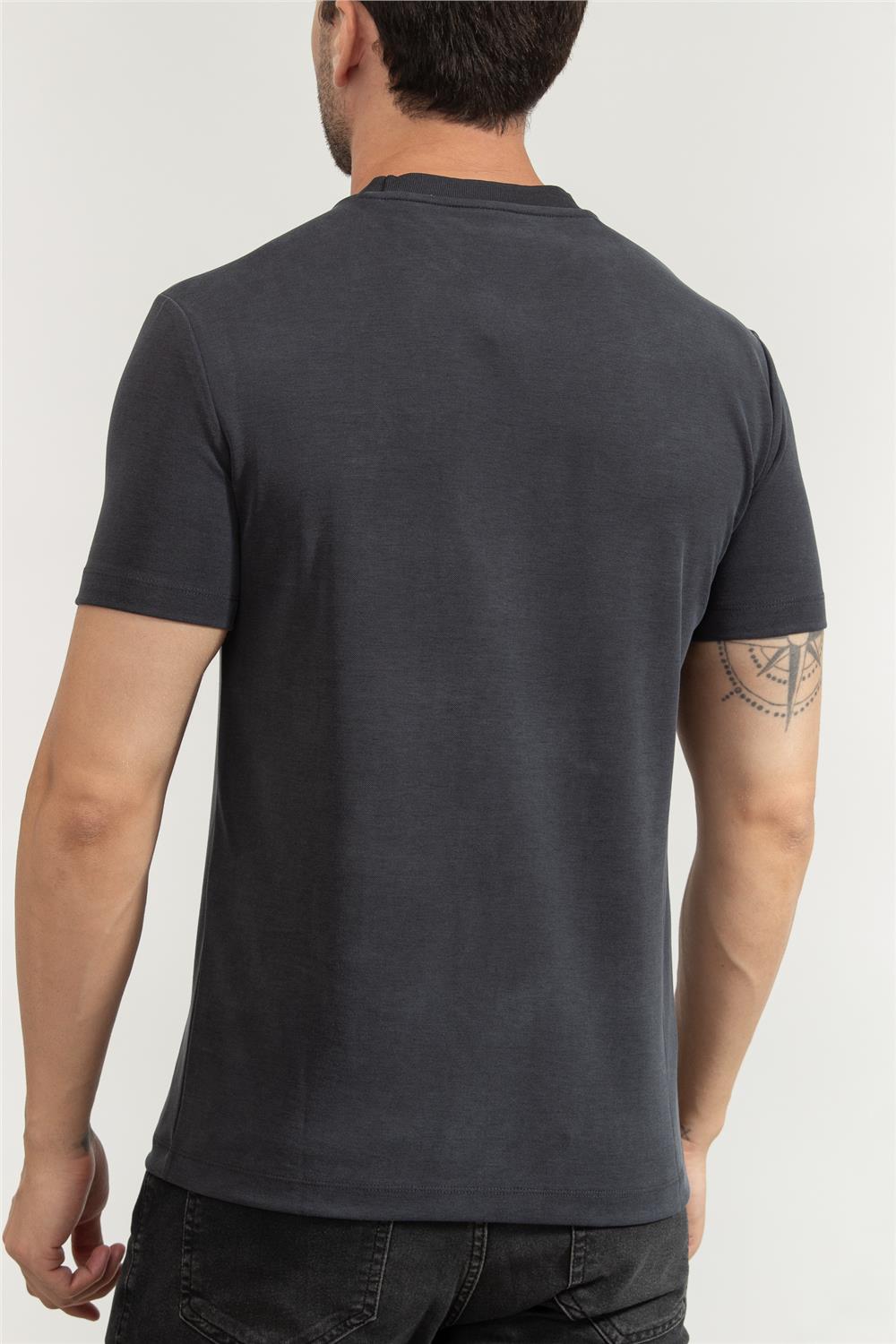 EA7 Erkek Bisiklet Yaka T-Shirt