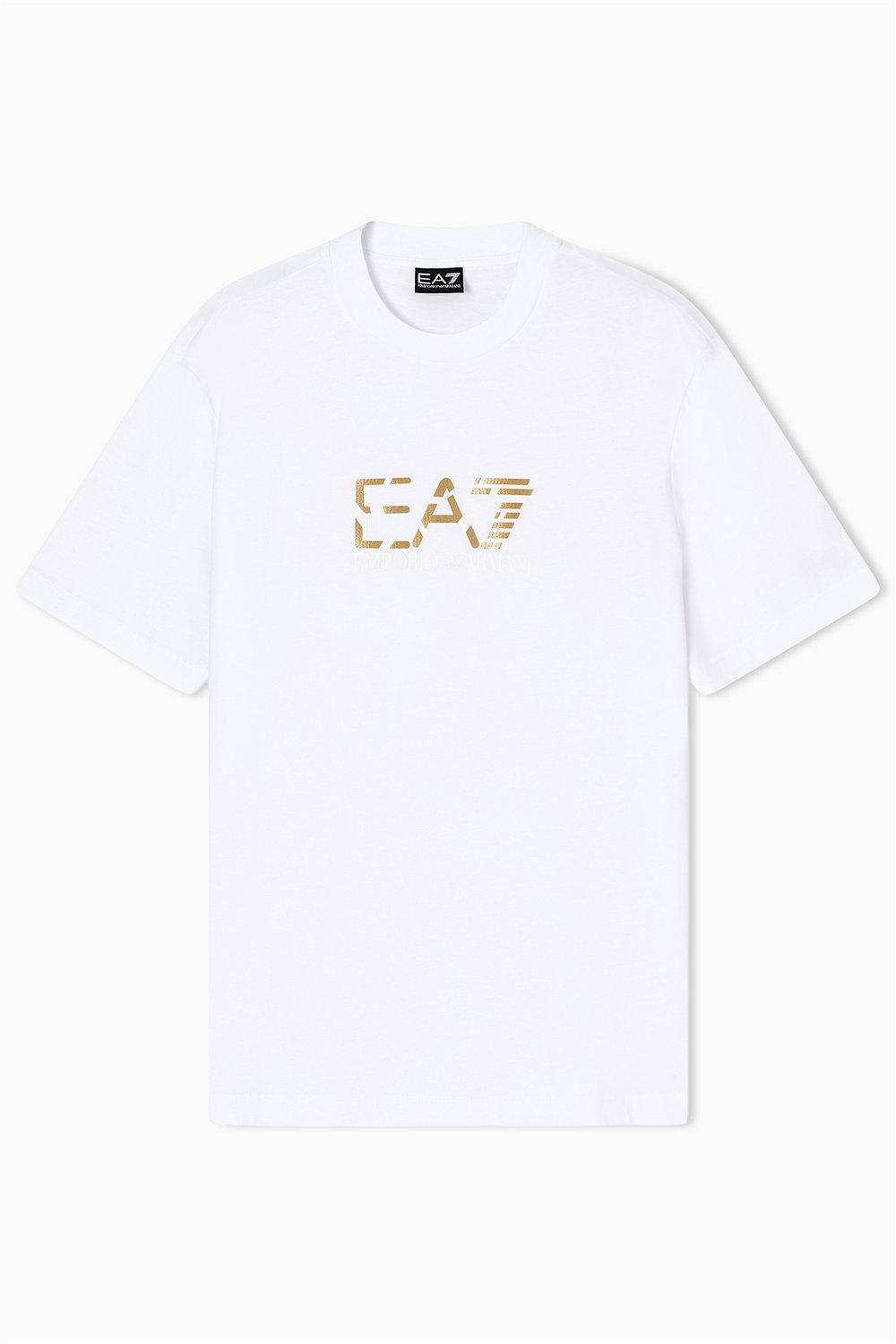 EA7 Erkek Bisiklet Yaka T-Shirt