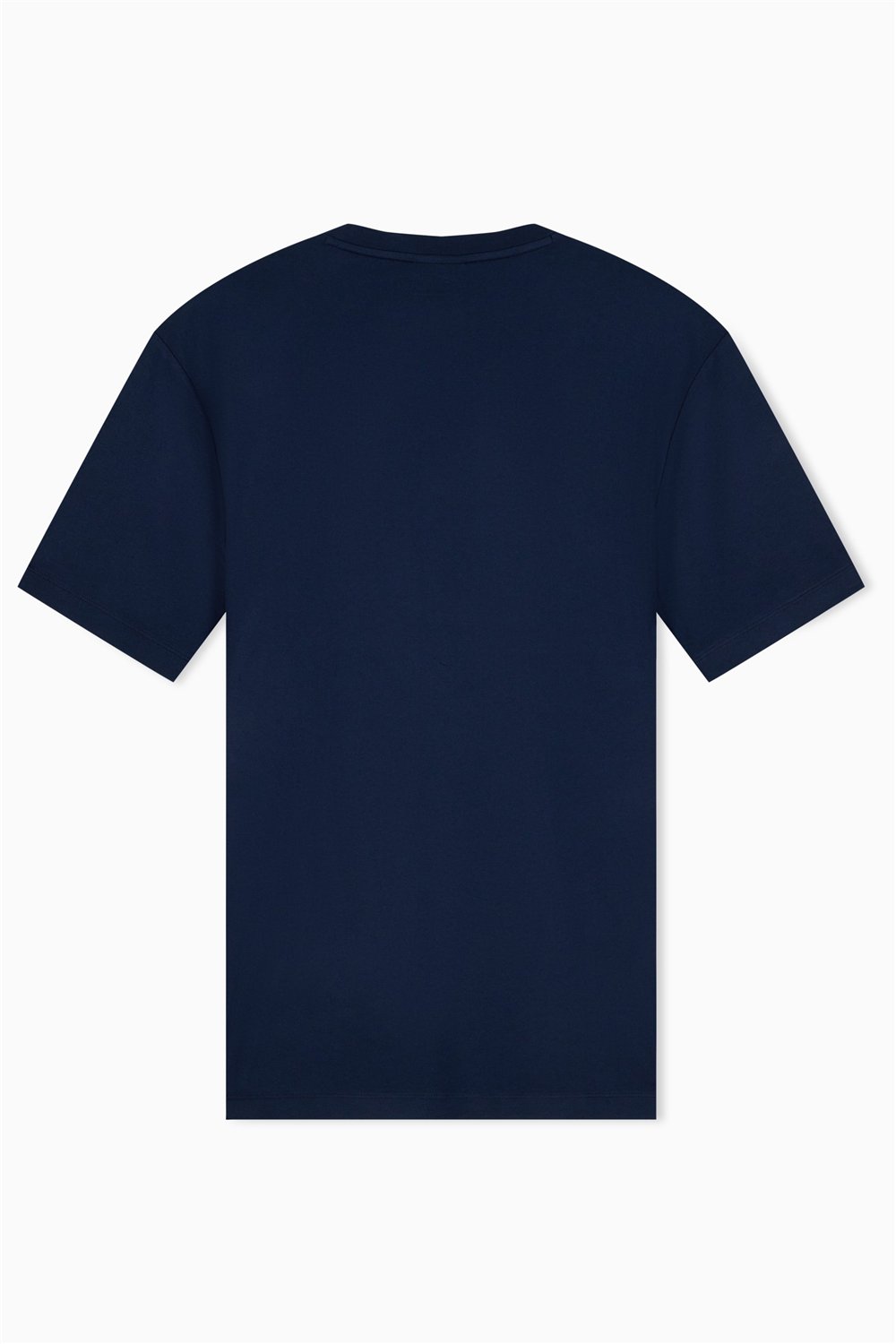 EA7 Erkek Bisiklet Yaka T-Shirt Mavi