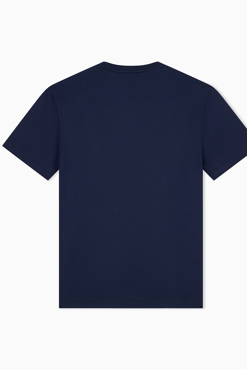 EA7 Erkek Bisiklet Yaka T-Shirt Mavi
