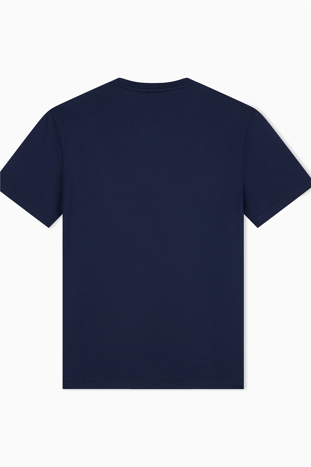 EA7 Erkek Bisiklet Yaka T-Shirt Mavi