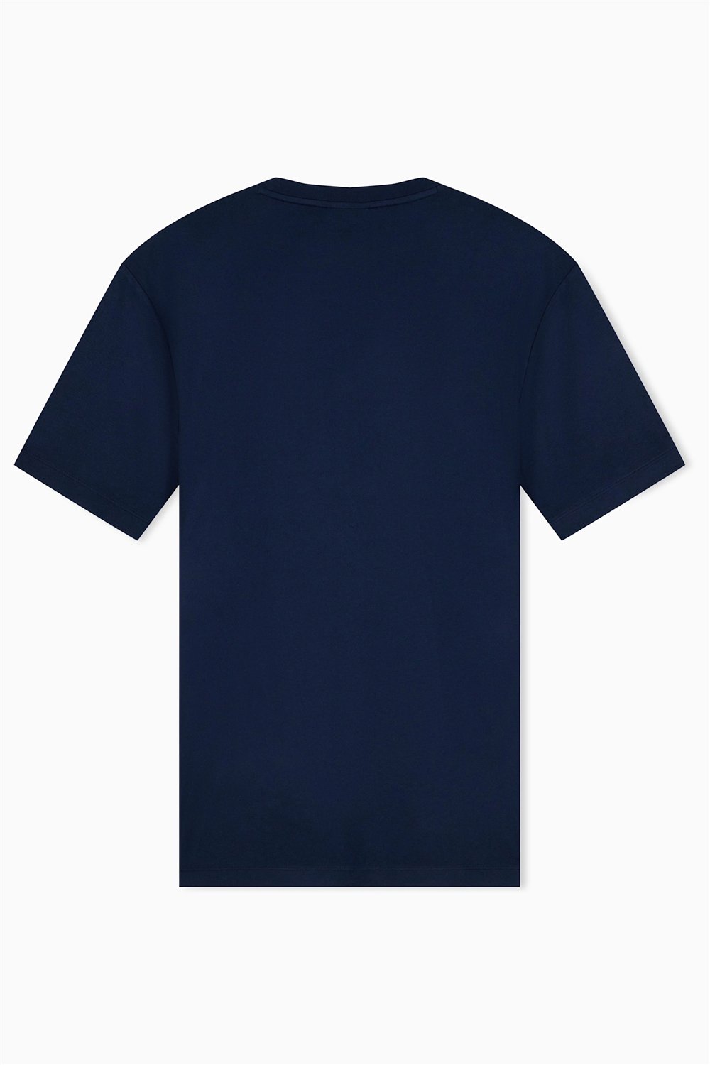 EA7 Erkek Bisiklet Yaka T-Shirt Mavi