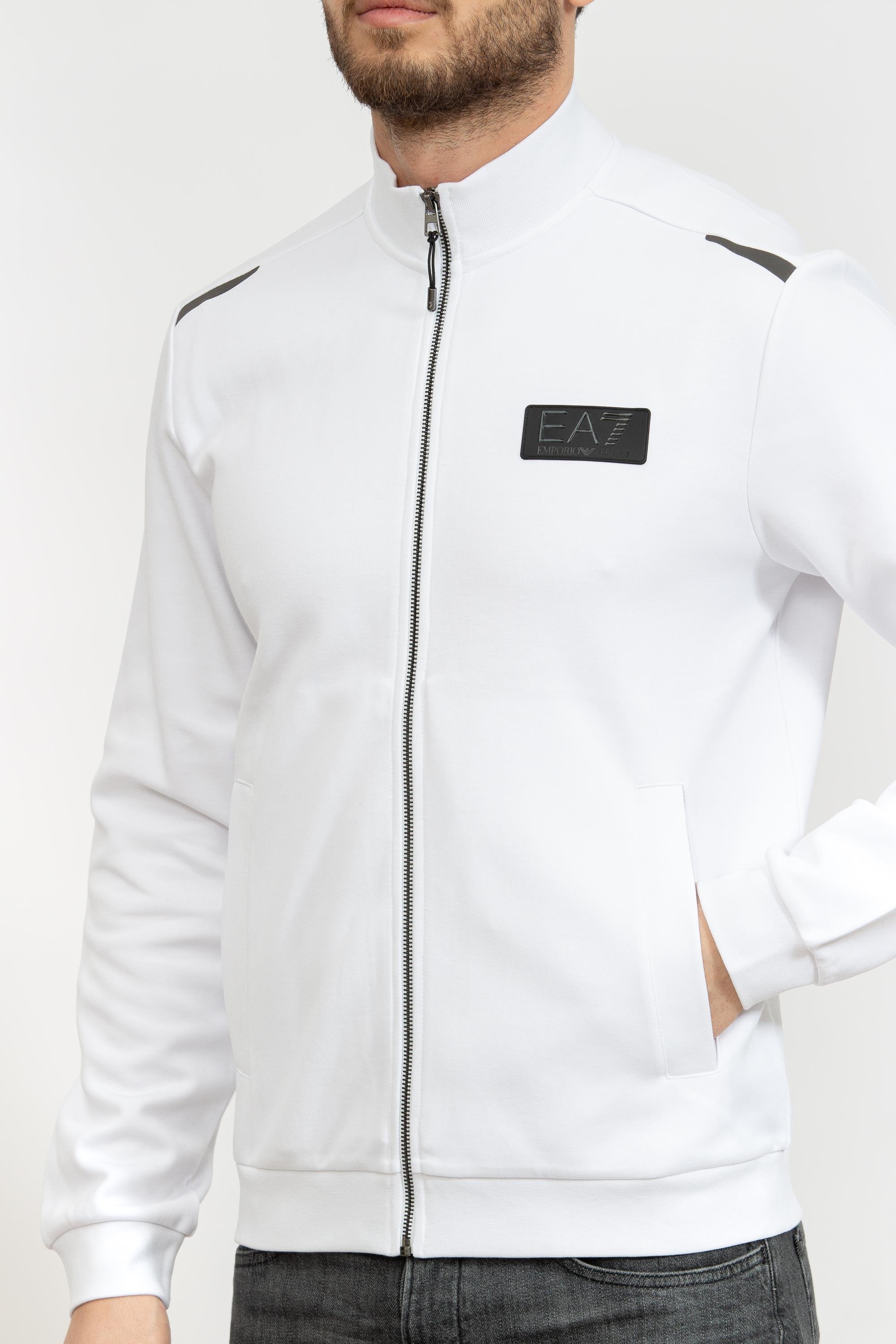 EA7 Erkek Fermuarlı Sweatshirt