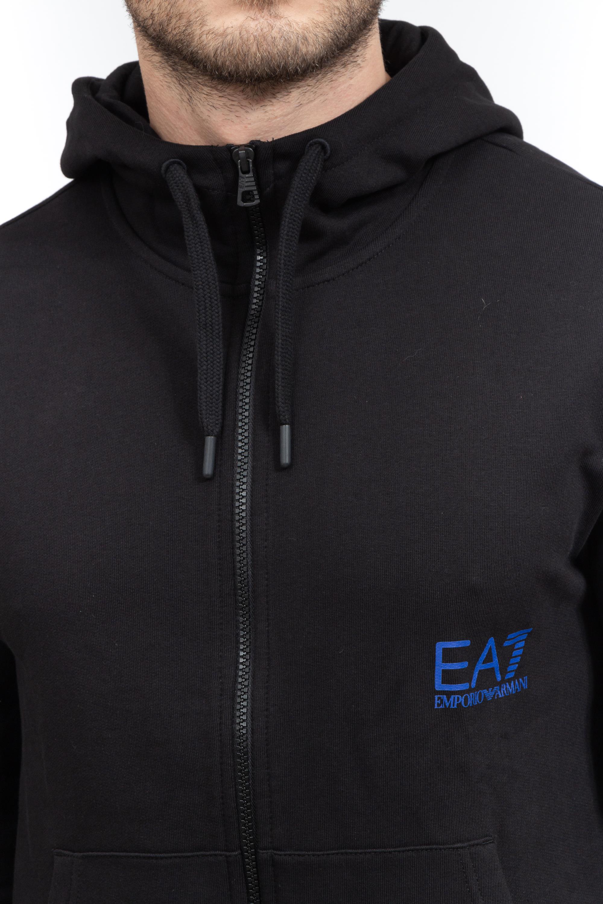 EA7 Erkek Fermuarlı Sweatshirt
