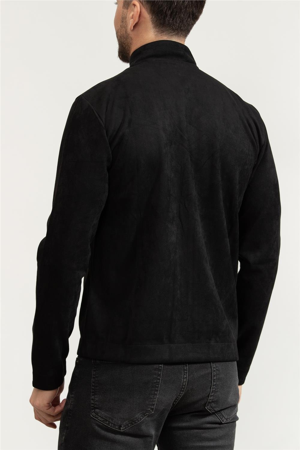 EA7 Erkek Fermuarlı Sweatshirt