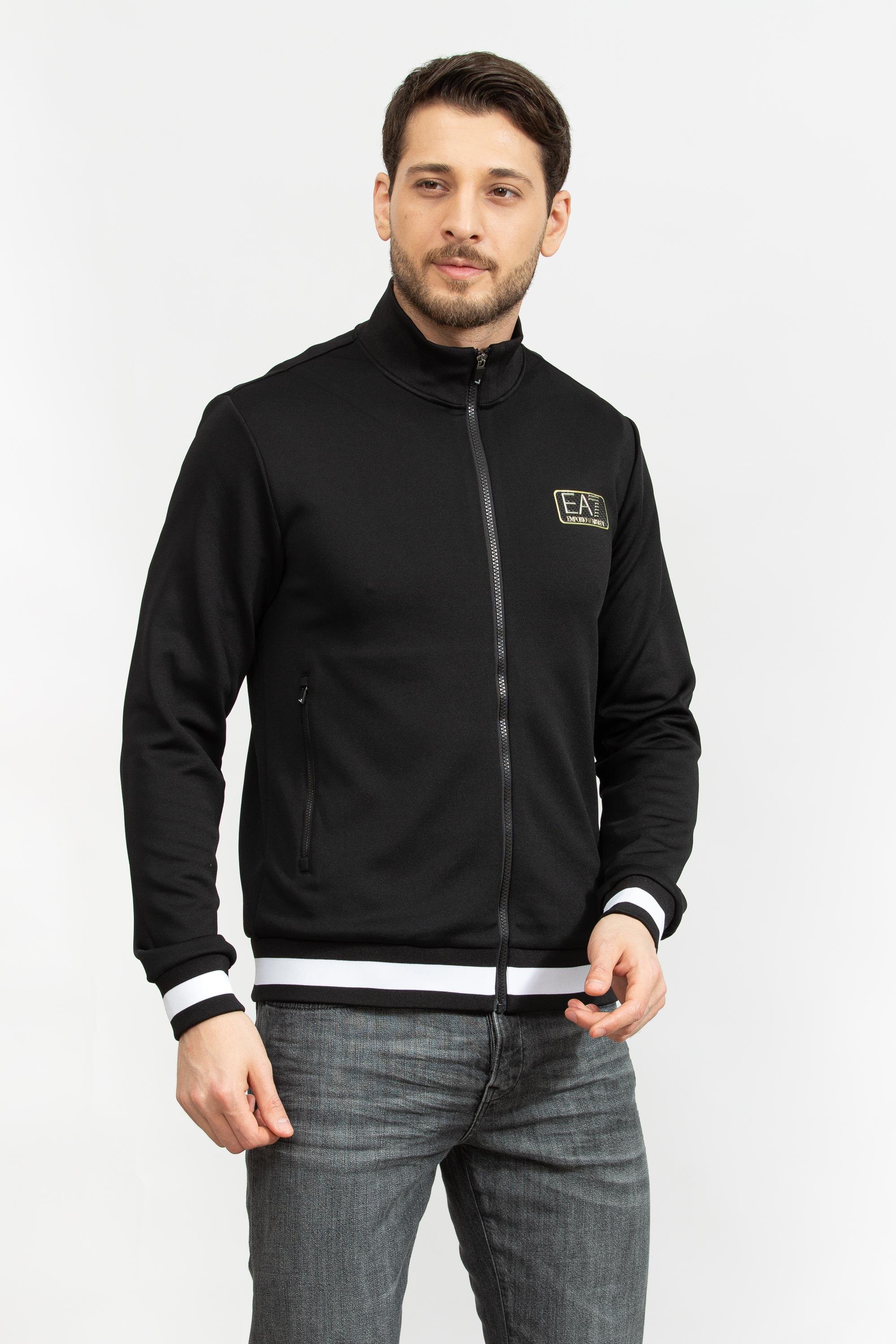 EA7 Erkek Fermuarlı Sweatshirt