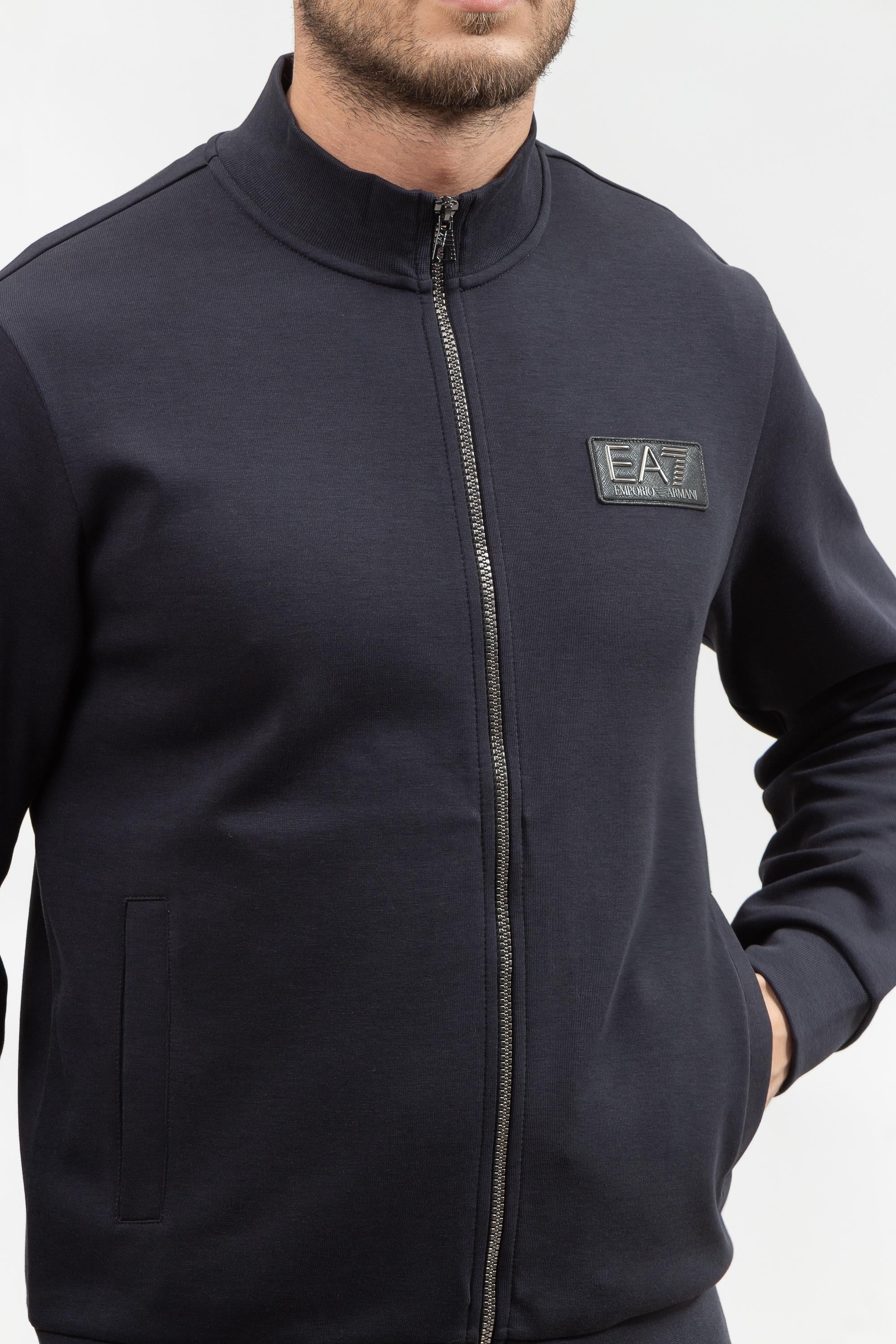EA7 Erkek Fermuarlı Sweatshirt