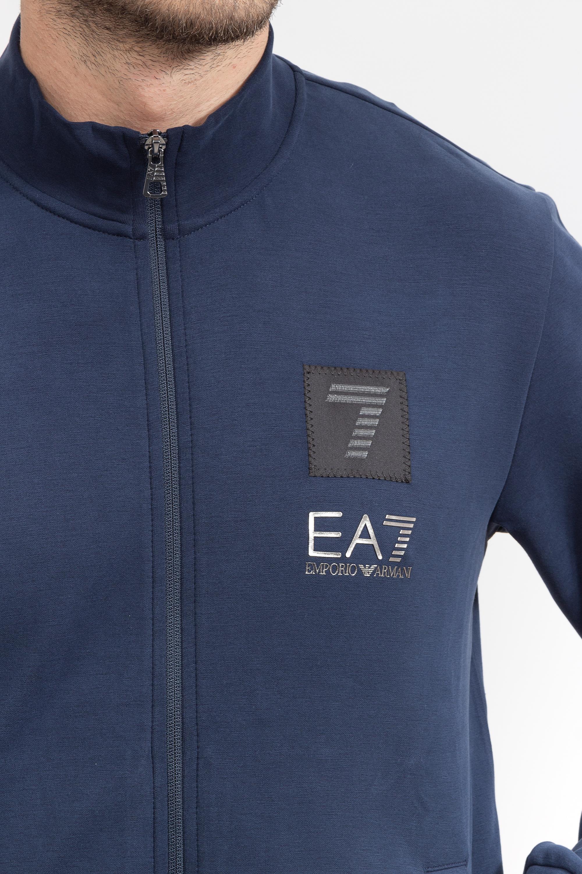EA7 Erkek Fermuarlı Sweatshirt