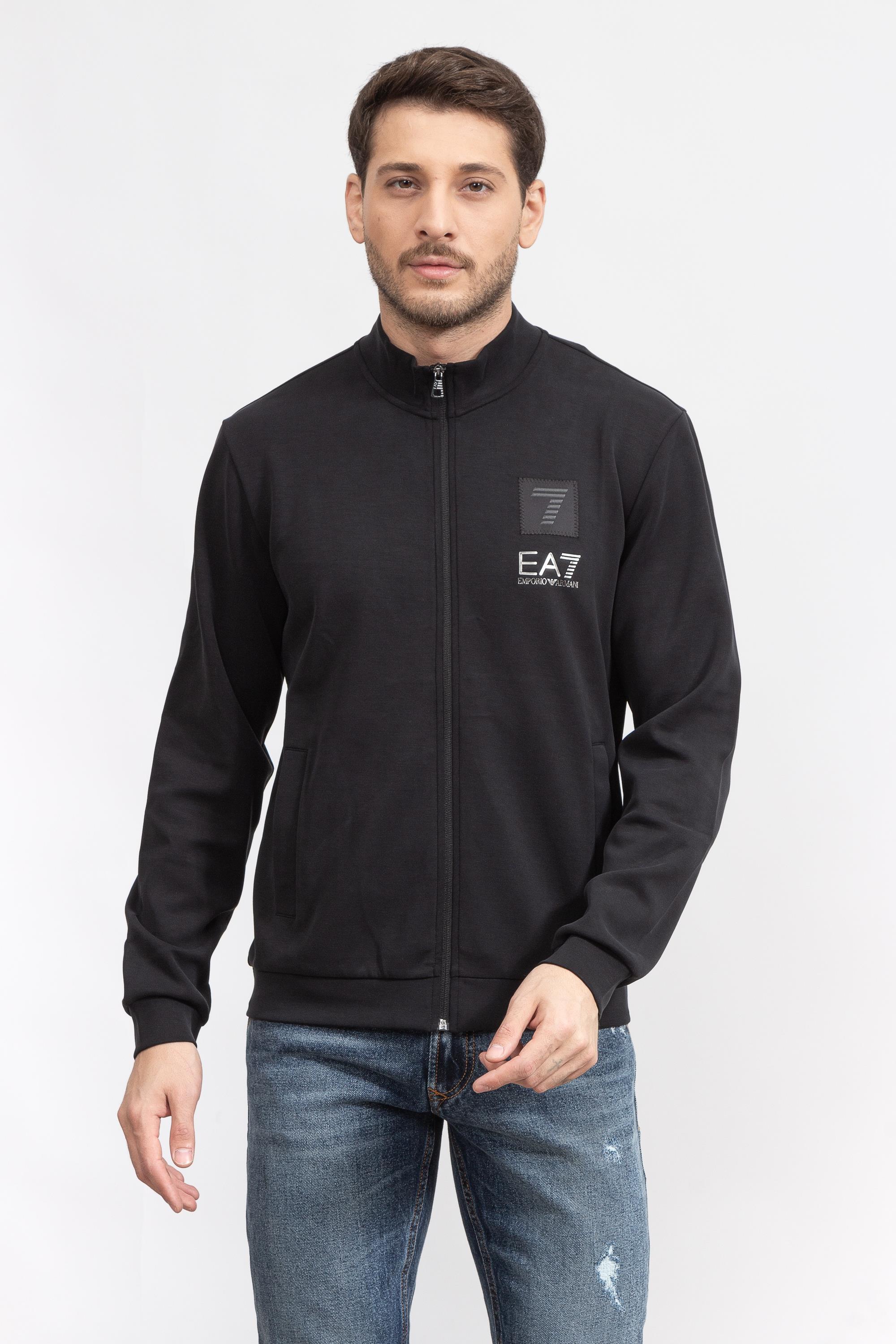 EA7 Erkek Fermuarlı Sweatshirt