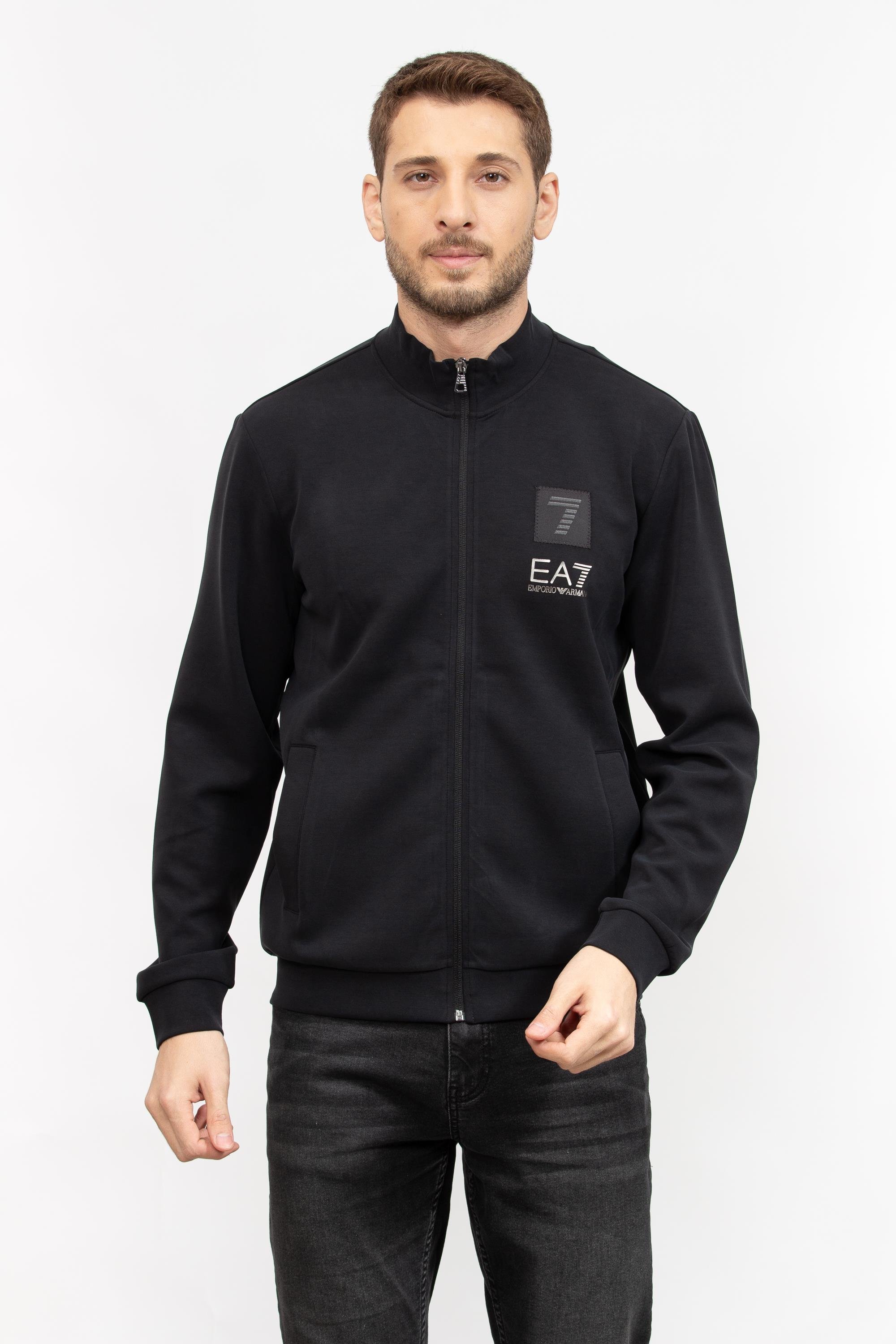 EA7 Erkek Fermuarlı Sweatshirt
