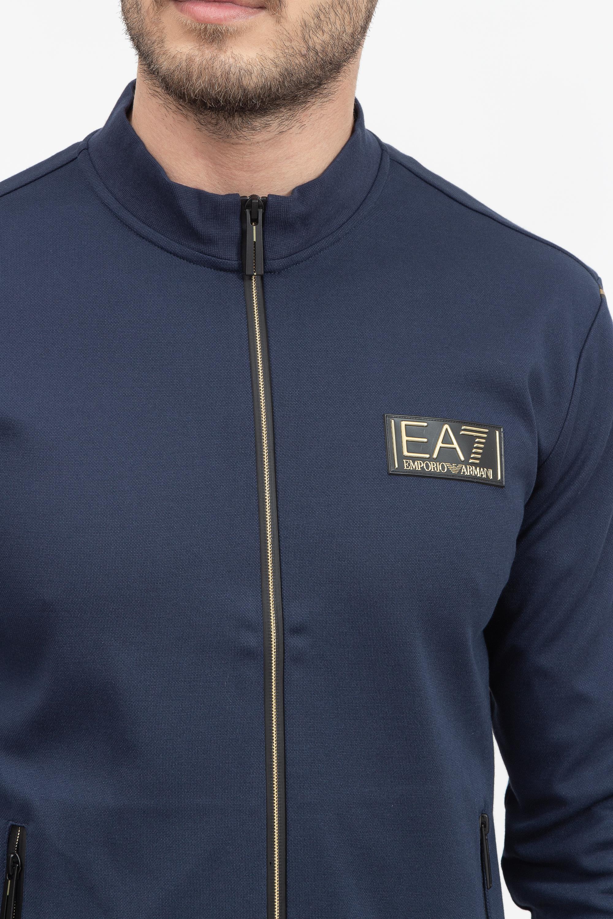EA7 Erkek Fermuarlı Sweatshirt