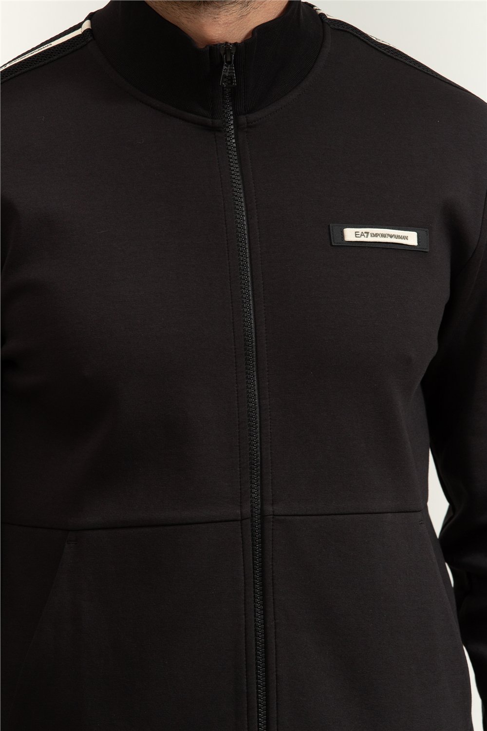 EA7 Erkek Fermuarlı Sweatshirt
