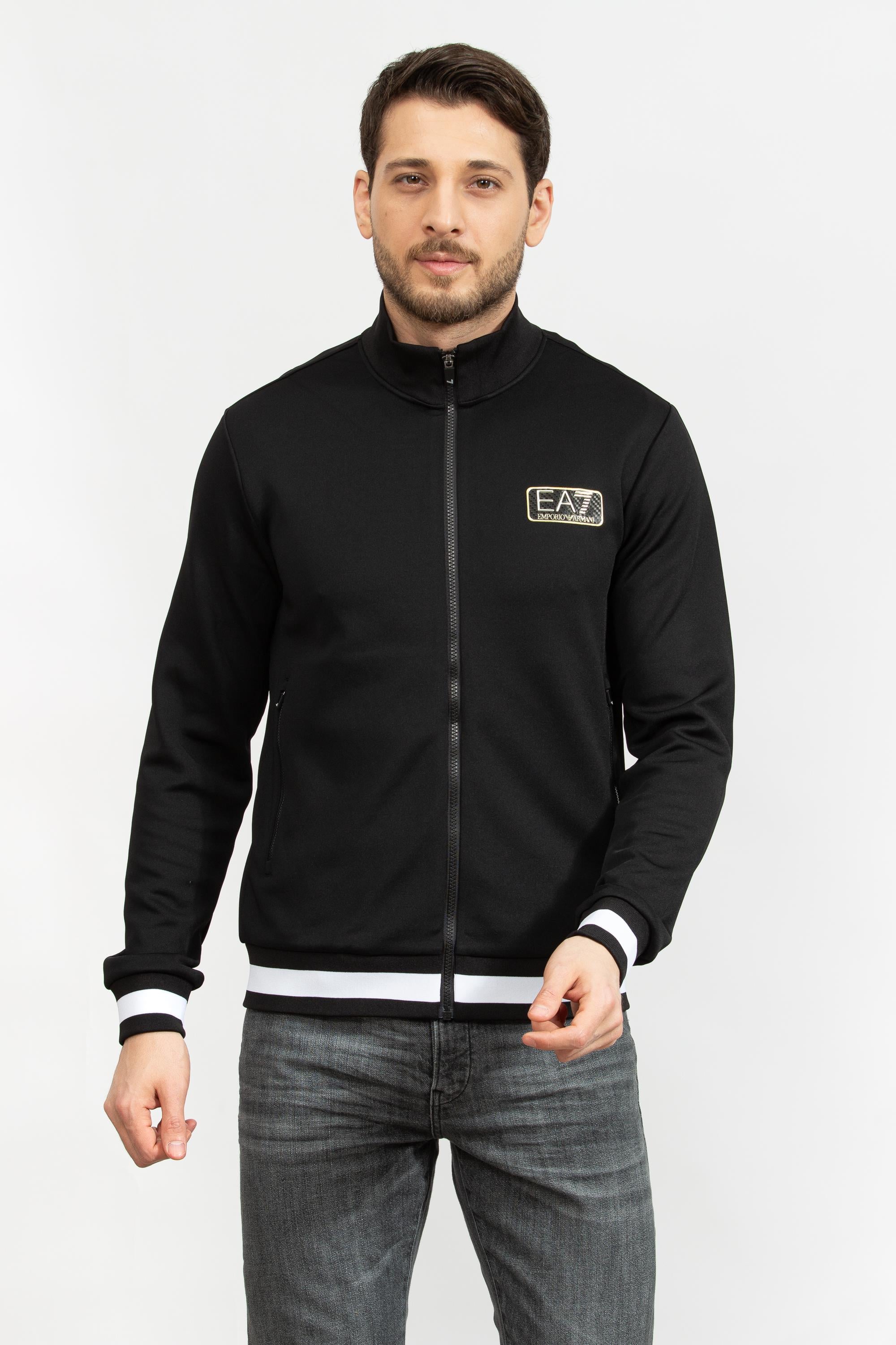 EA7 Erkek Fermuarlı Sweatshirt