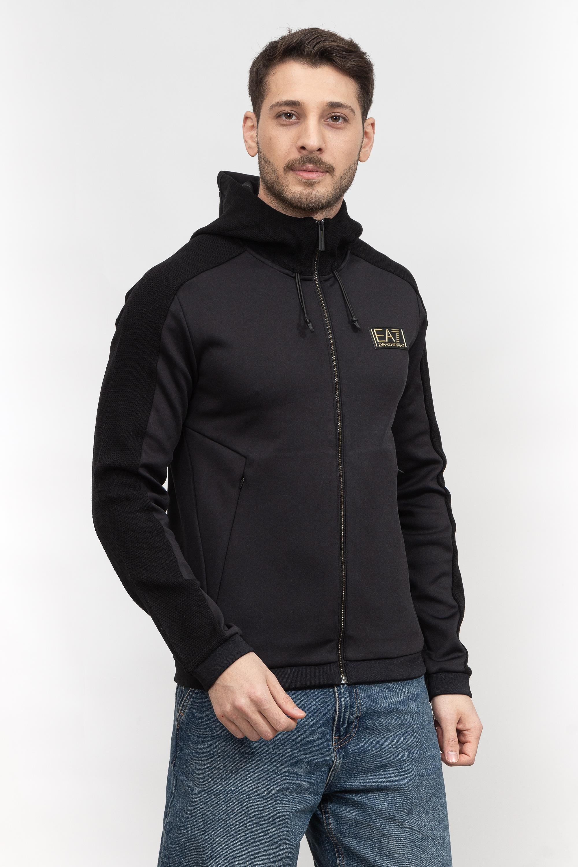 EA7 Erkek Fermuarlı Sweatshirt