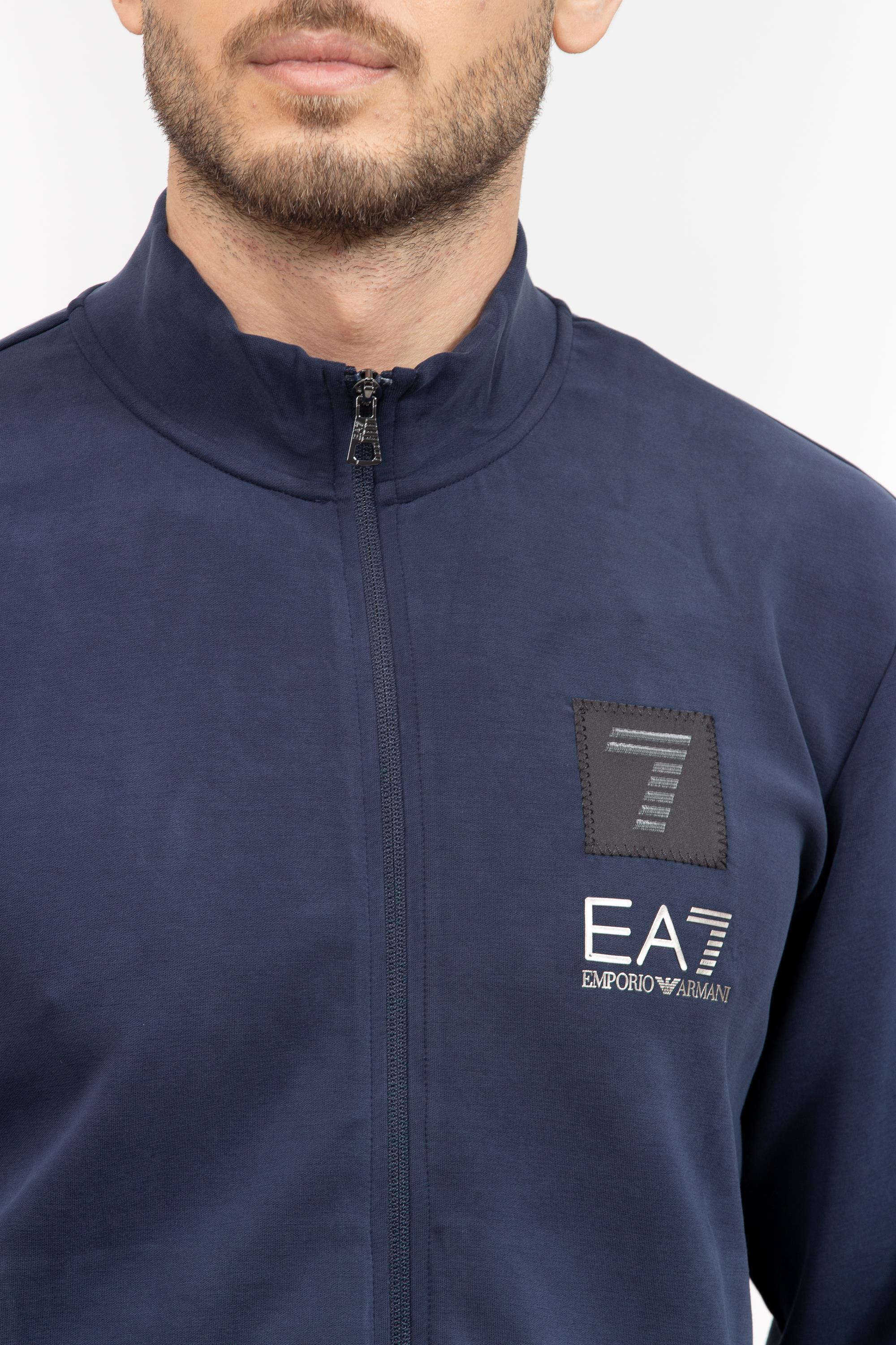 EA7 Erkek Fermuarlı Sweatshirt
