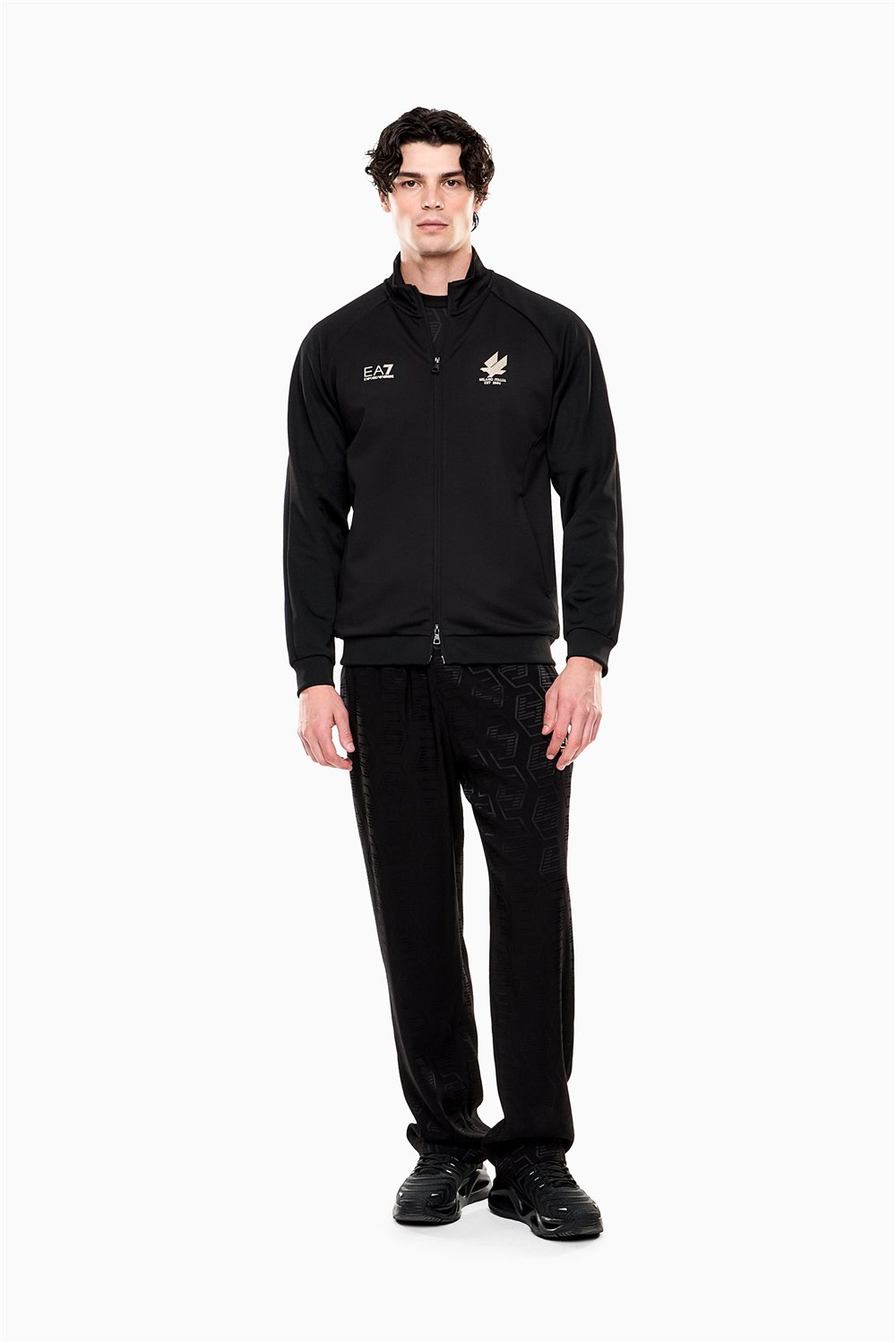 EA7 Erkek Fermuarlı Sweatshirt