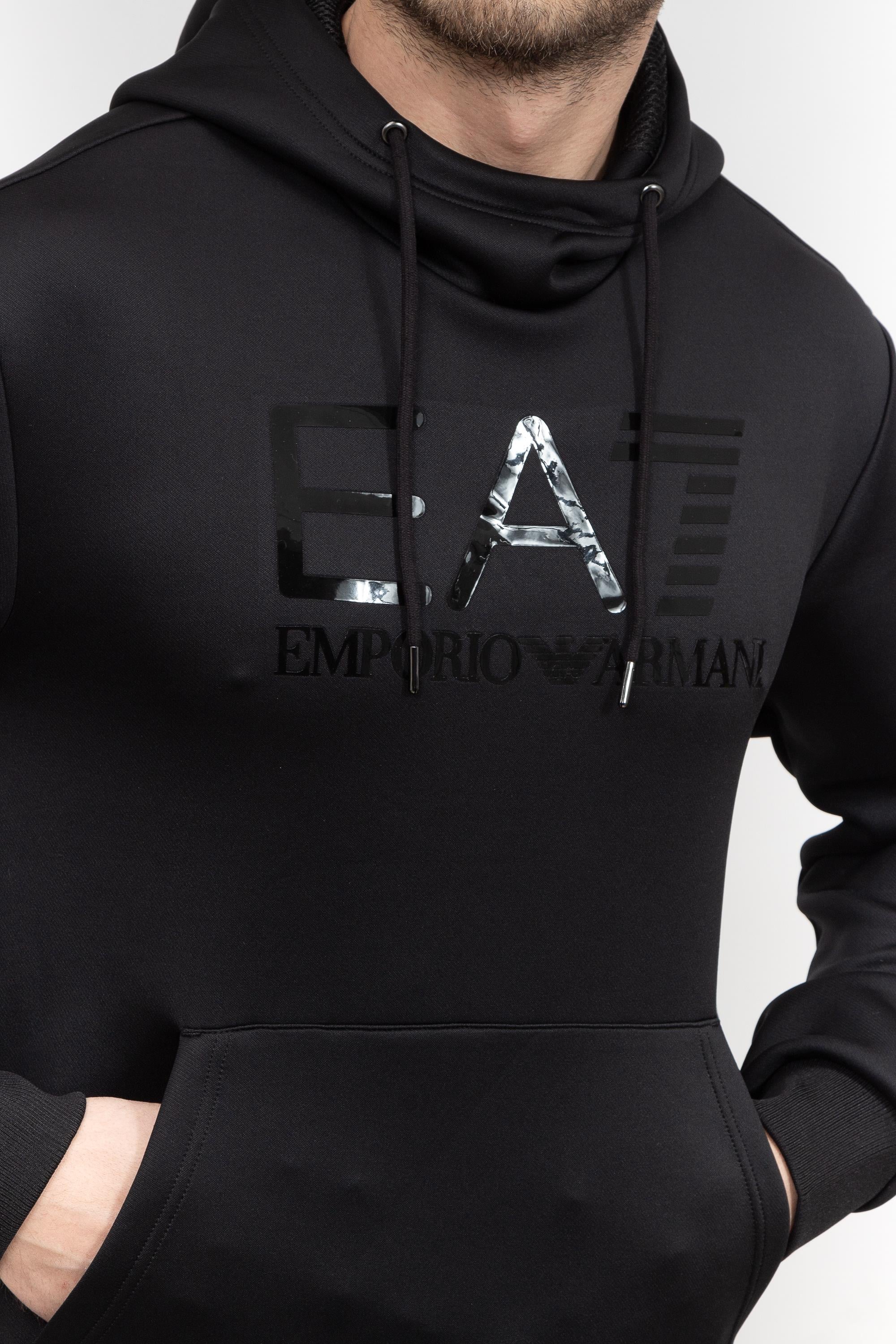 EA7 Erkek Kapüşonlu Sweatshirt