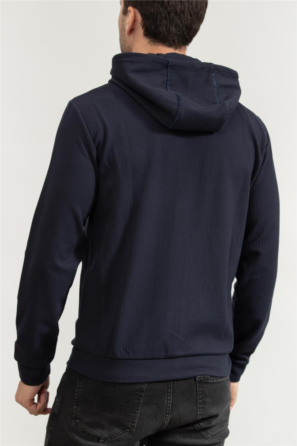 EA7 Erkek Kapüşonlu Sweatshirt