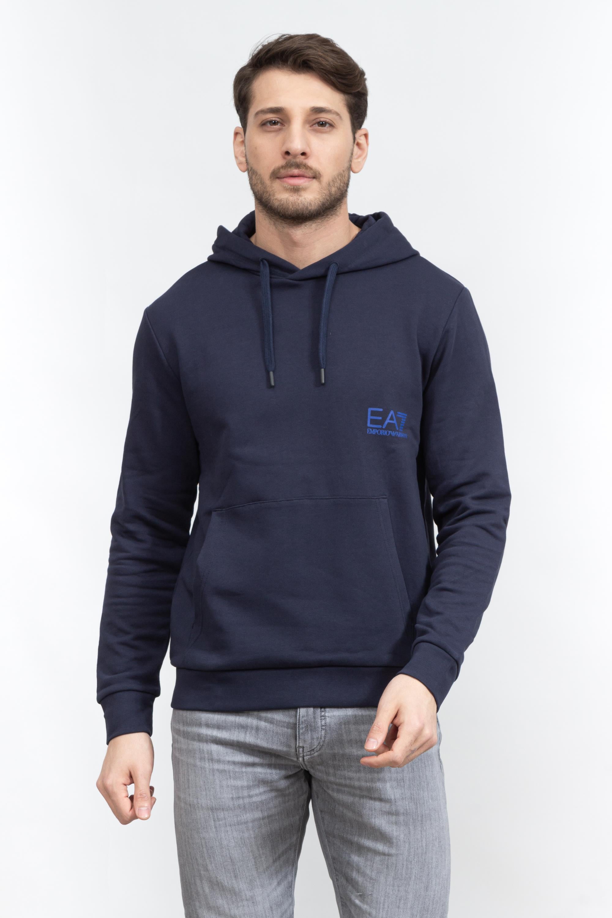 EA7 Erkek Kapüşonlu Sweatshirt