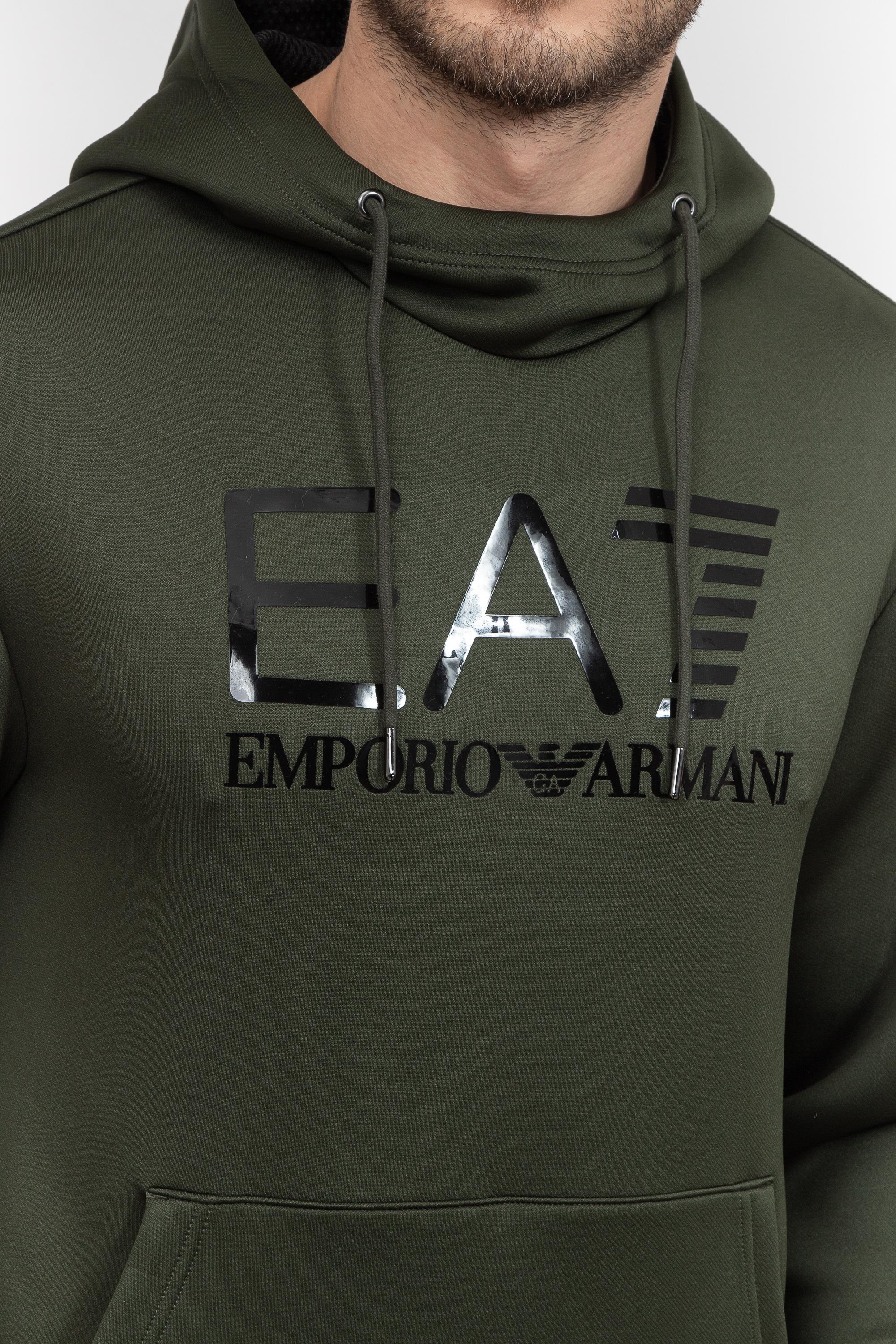 EA7 Erkek Kapüşonlu Sweatshirt