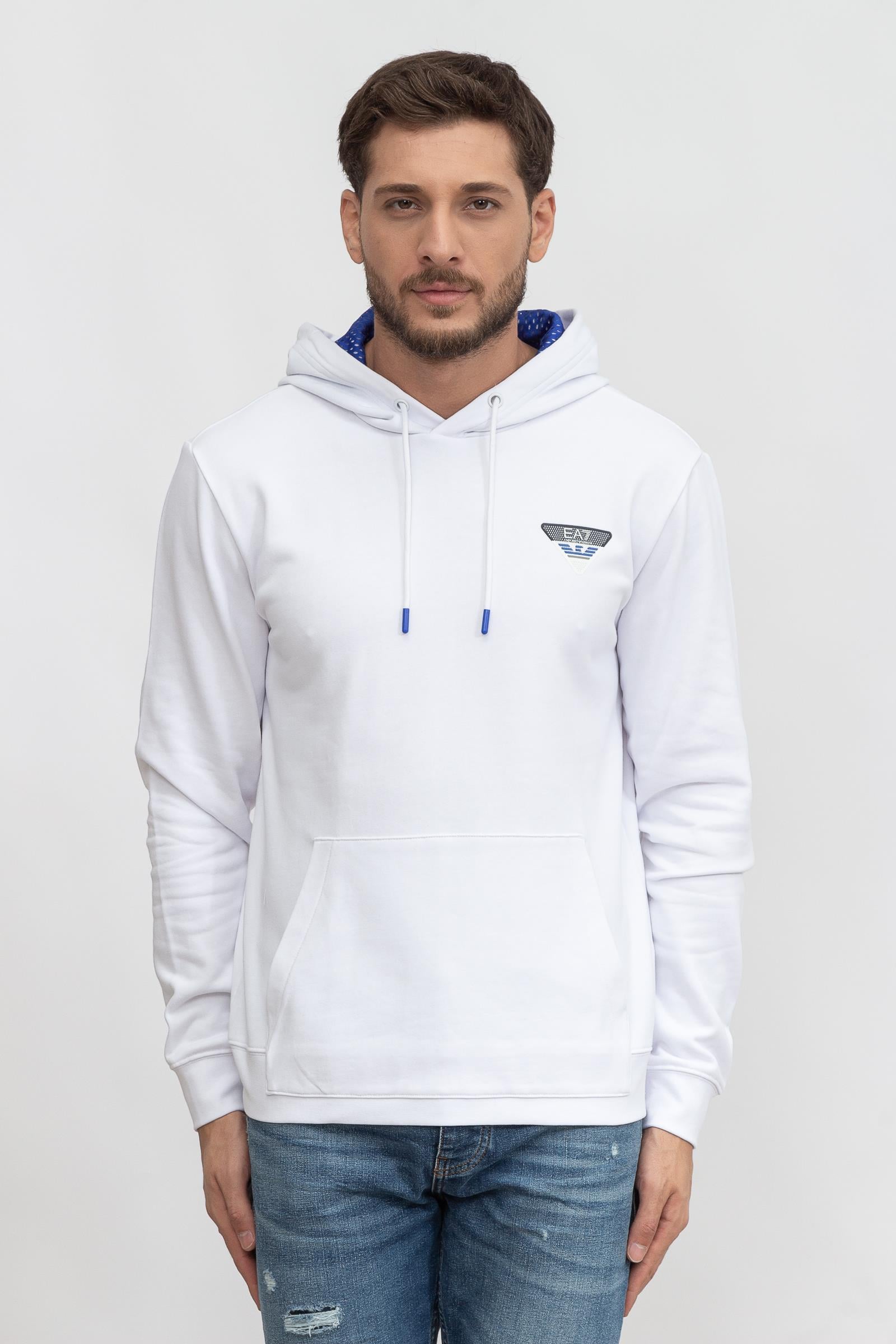 EA7 Erkek Kapüşonlu Sweatshirt