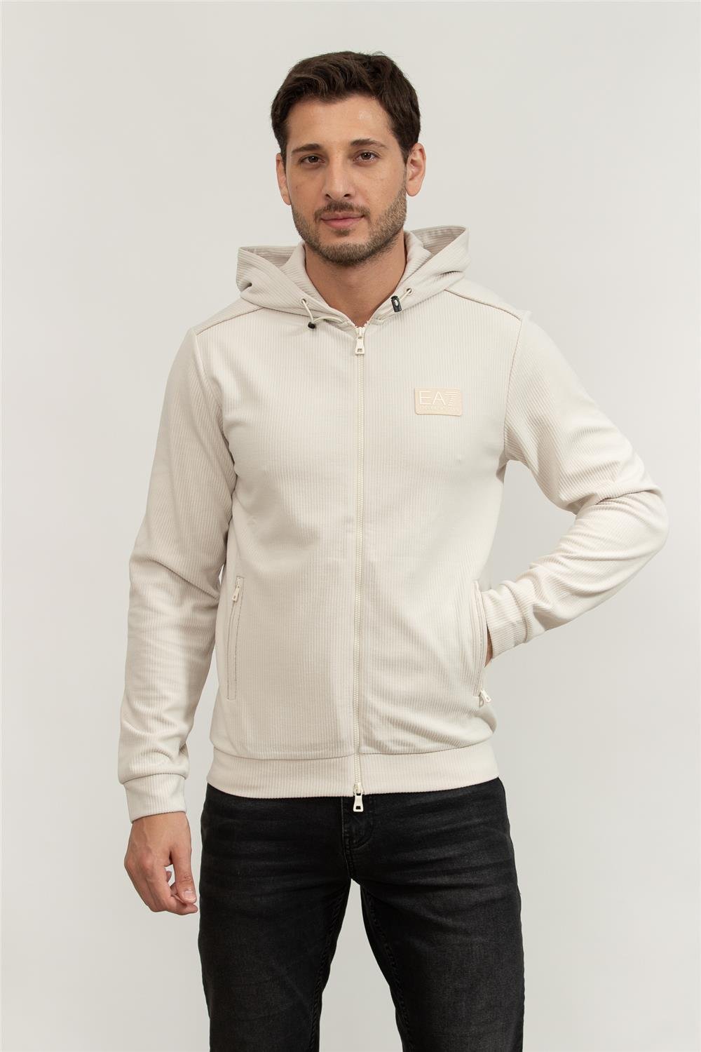 EA7 Erkek Kapüşonlu Sweatshirt