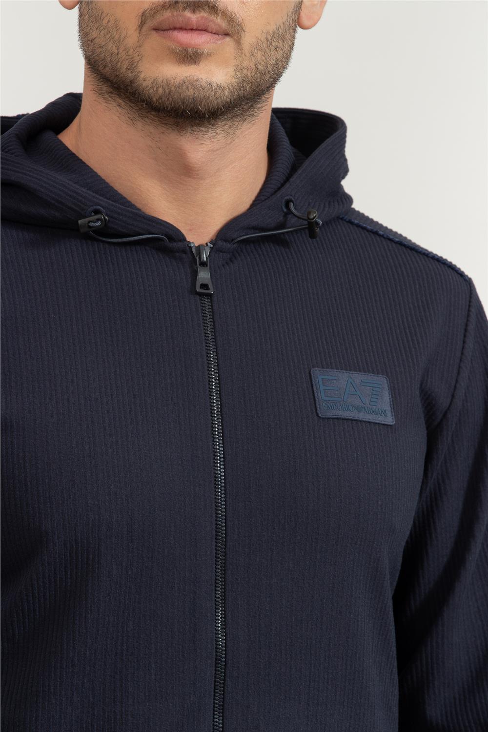 EA7 Erkek Kapüşonlu Sweatshirt