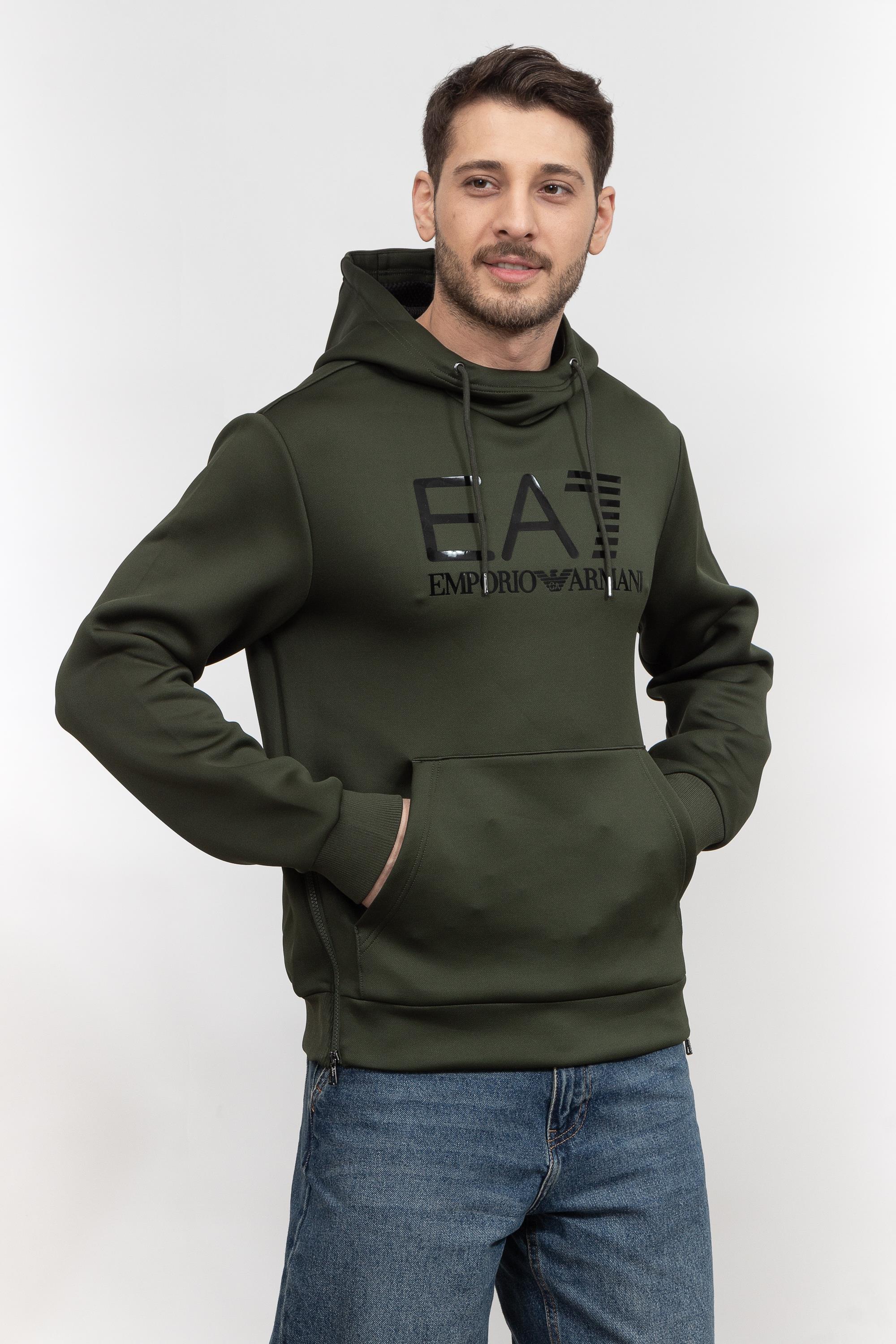 EA7 Erkek Kapüşonlu Sweatshirt