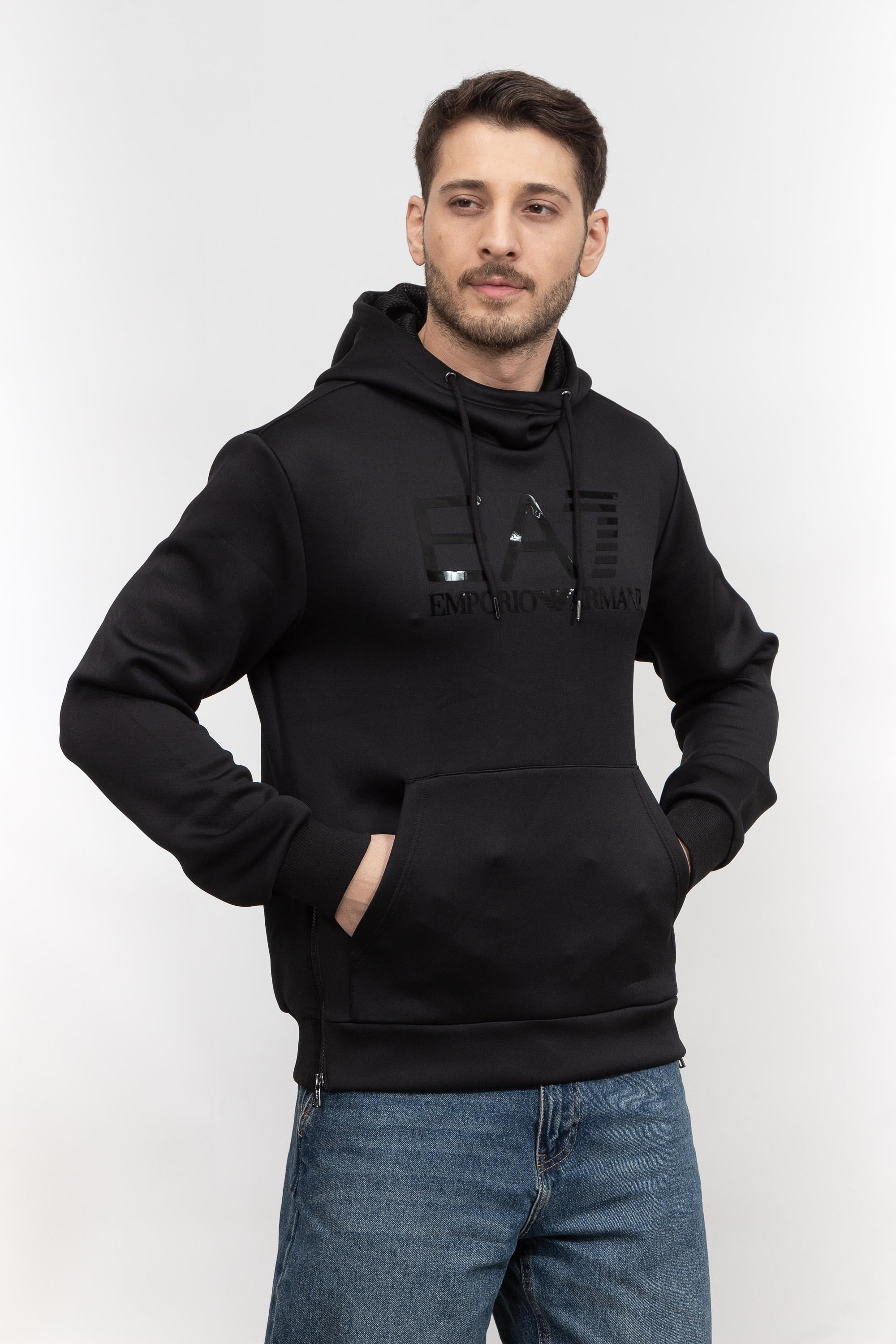 EA7 Erkek Kapüşonlu Sweatshirt