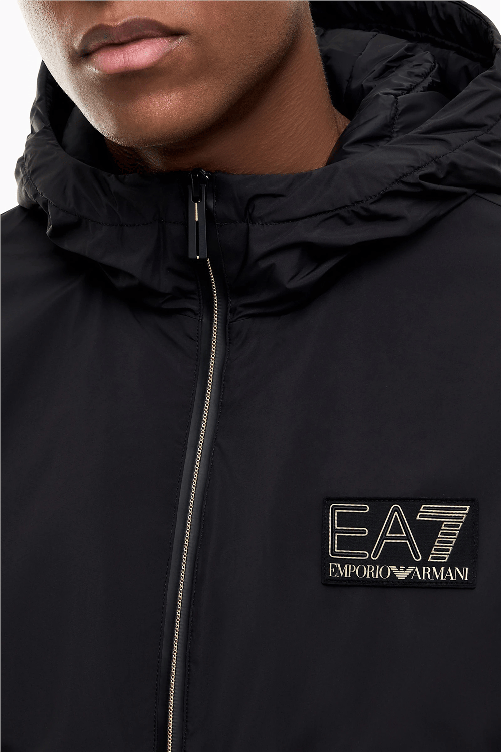 EA7 Erkek Mont Siyah