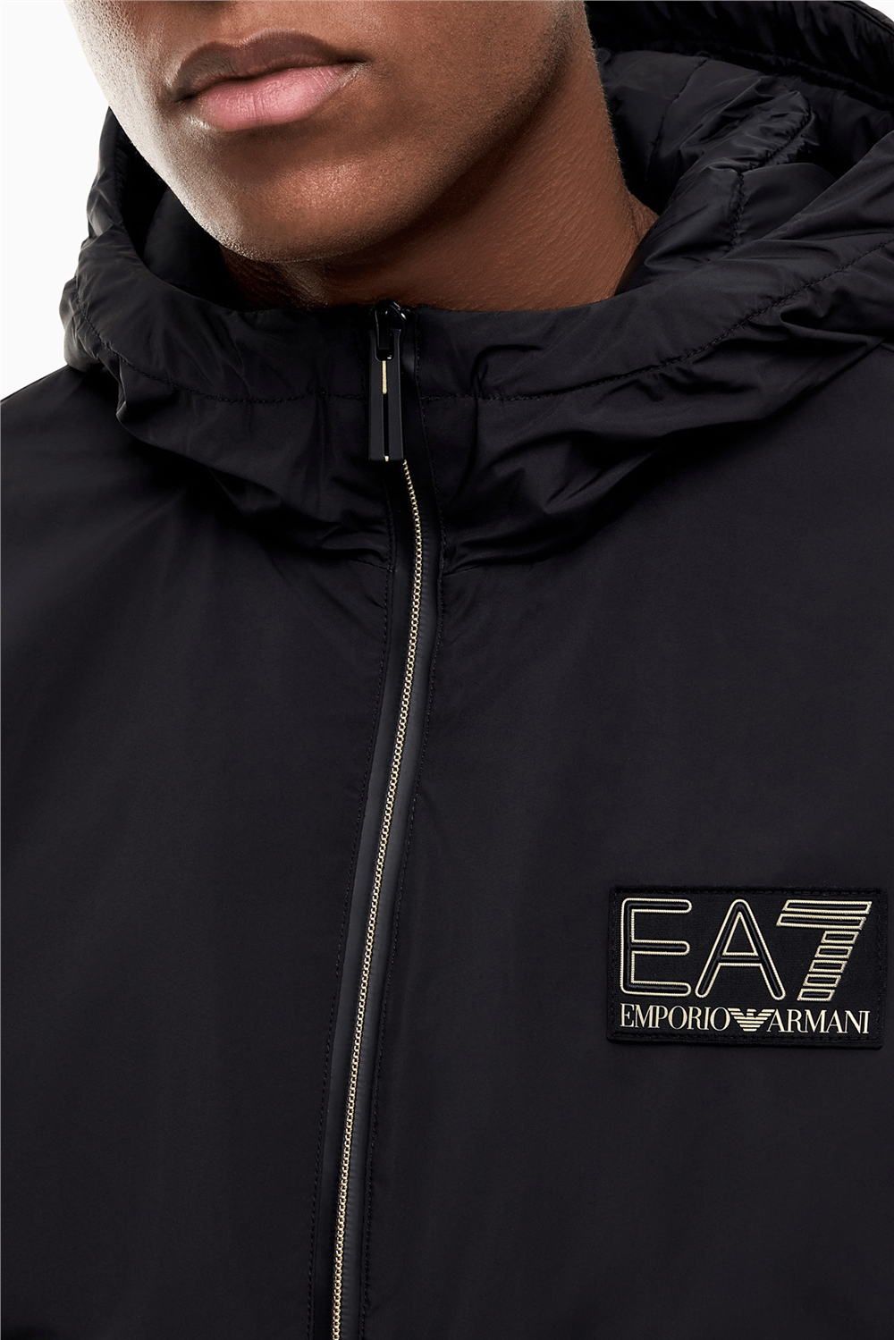 EA7 Erkek Mont Siyah