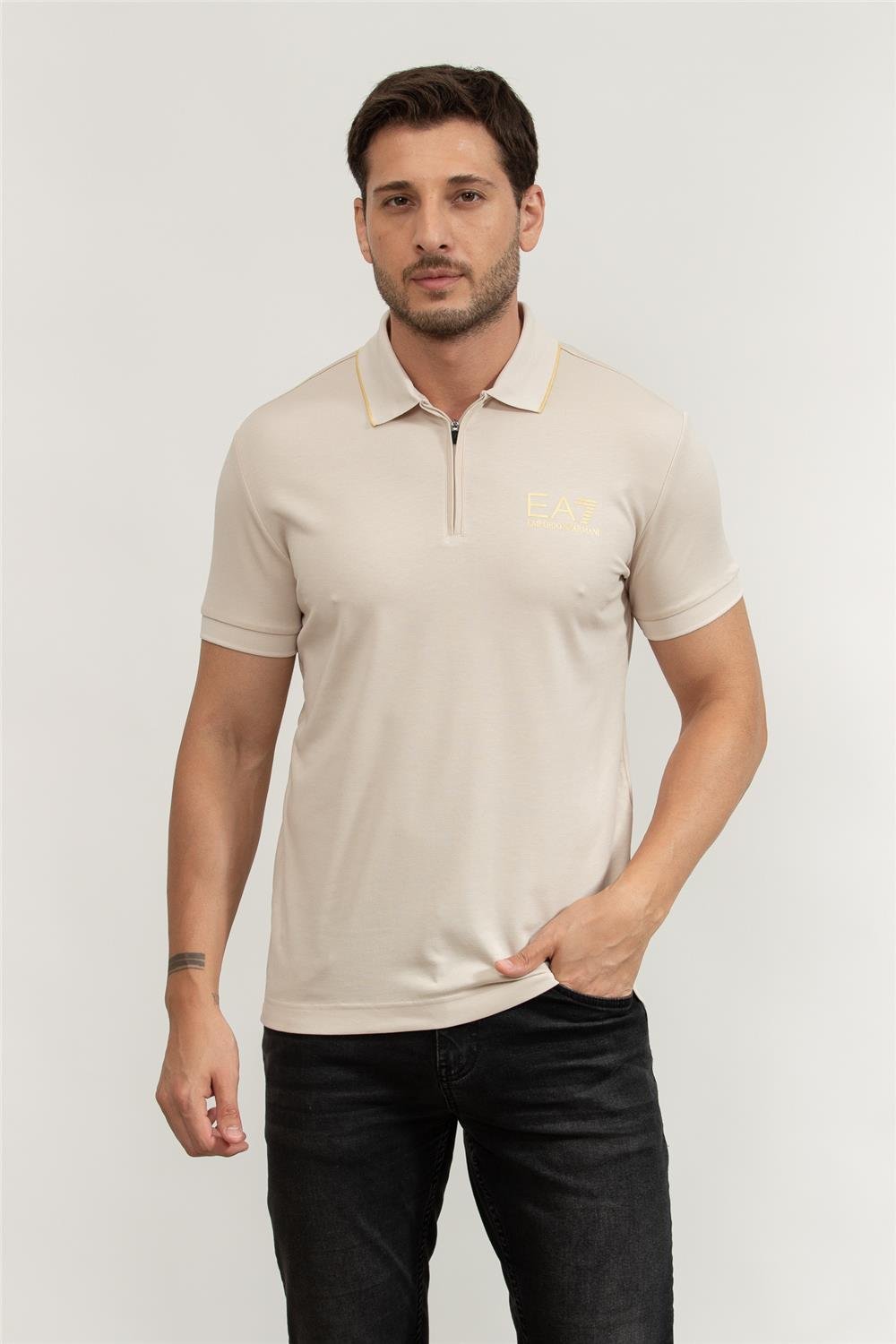 EA7 Erkek Polo Yaka T-Shirt