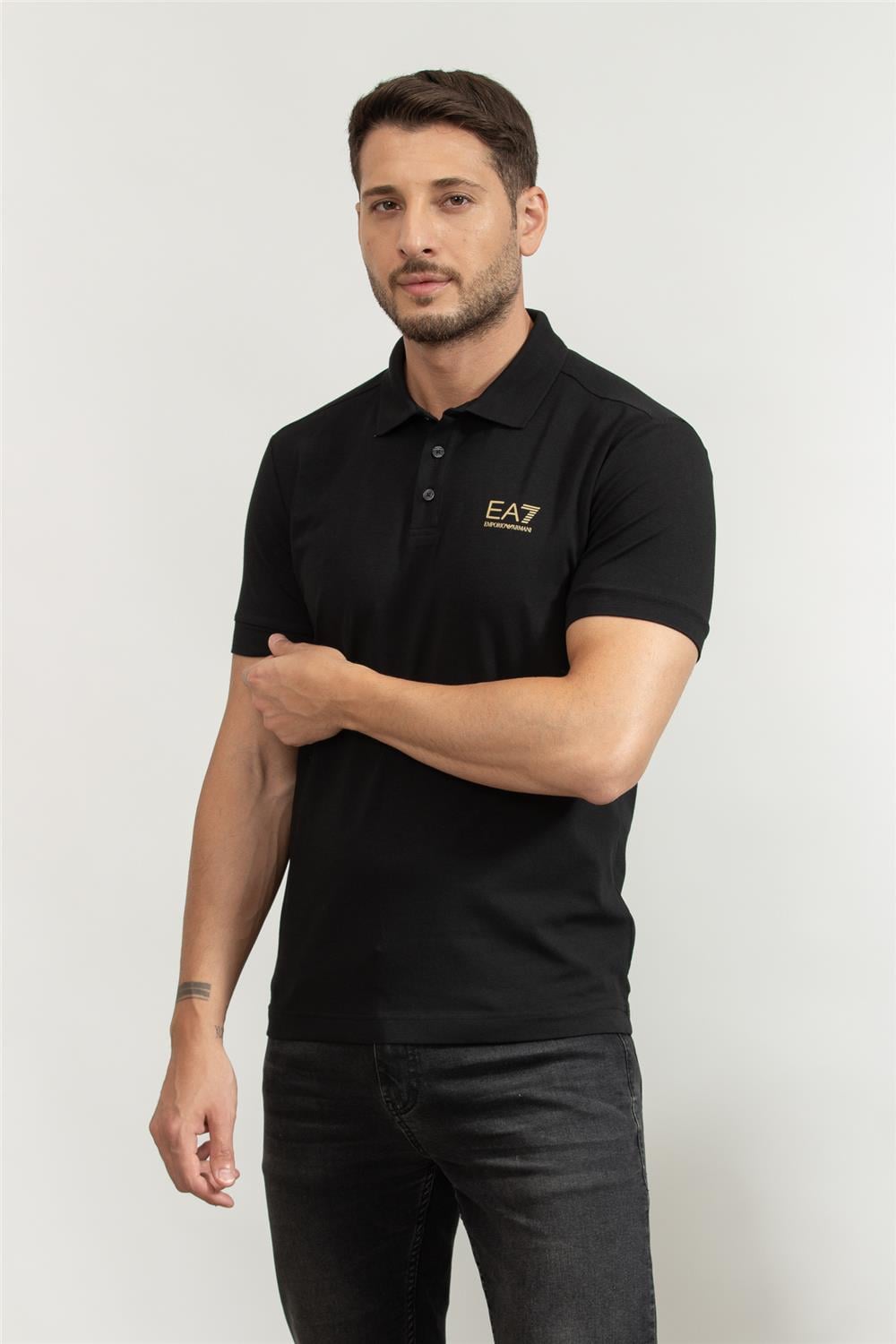 EA7 Erkek Polo Yaka T-Shirt