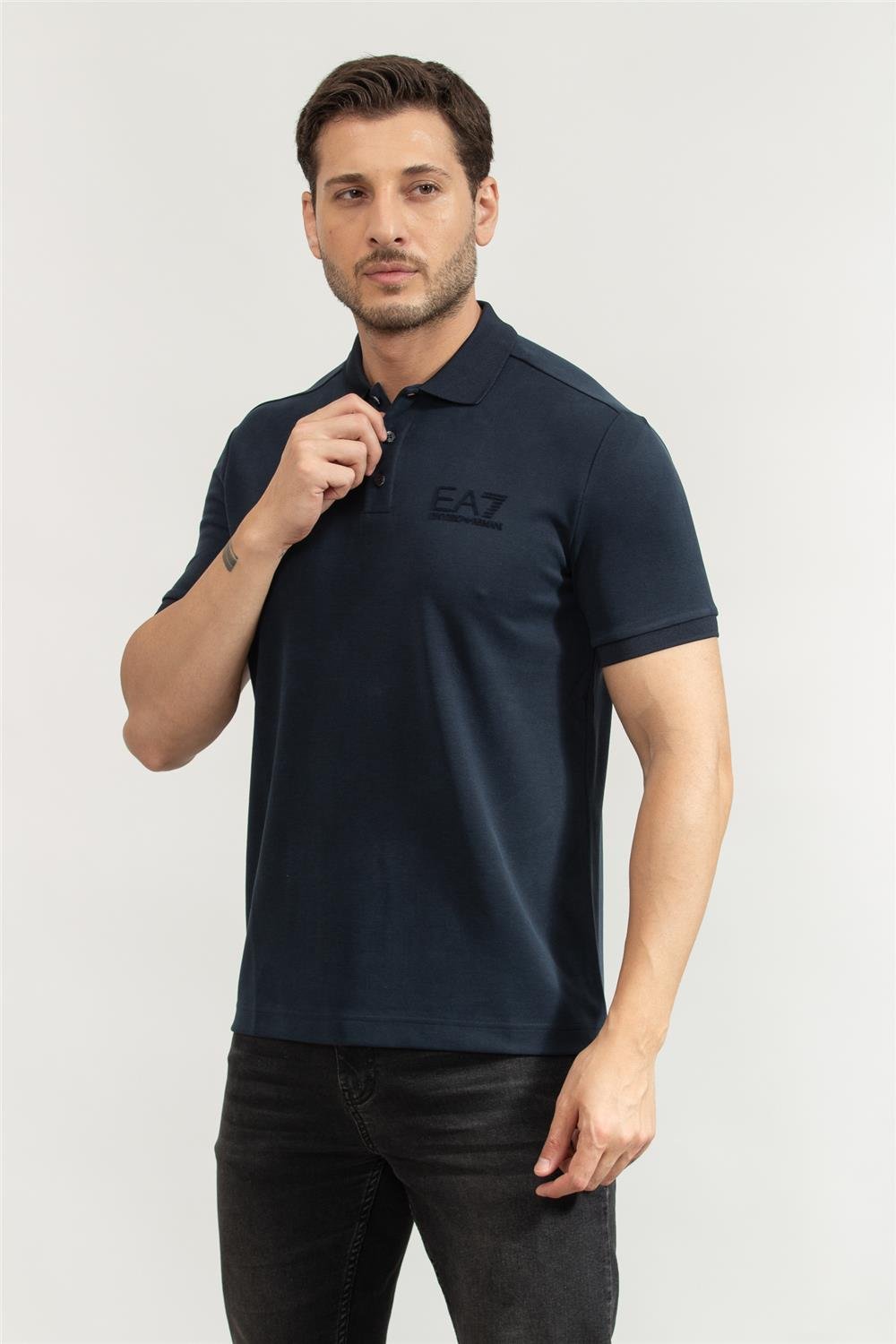 EA7 Erkek Polo Yaka T-Shirt