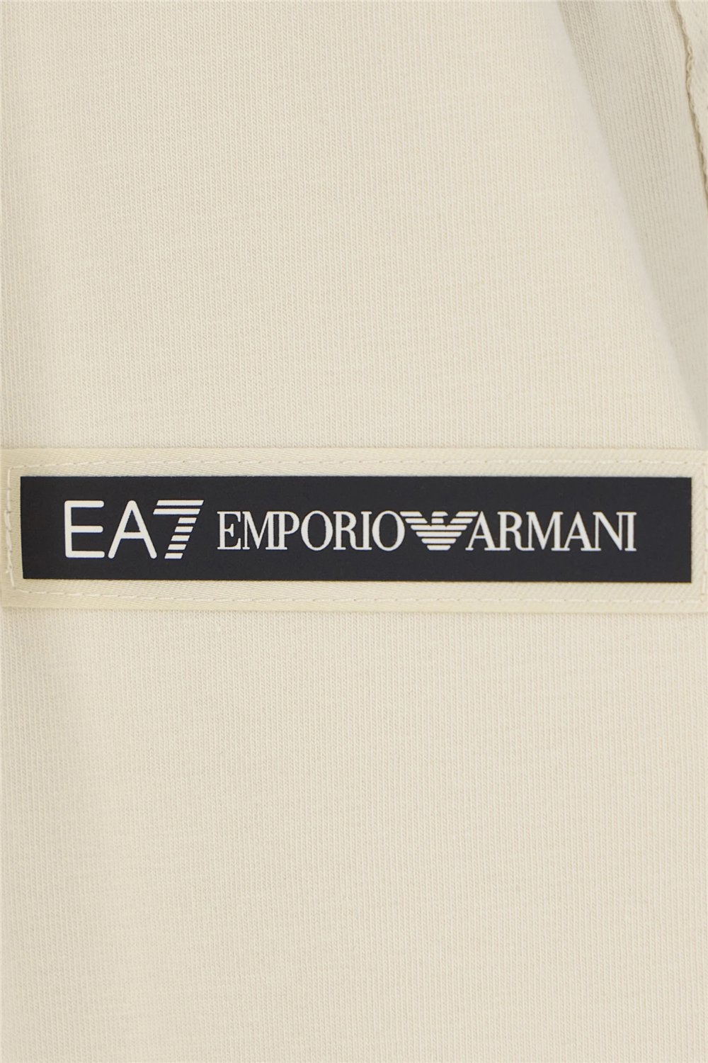EA7 Erkek Polo Yaka T-Shirt Bej