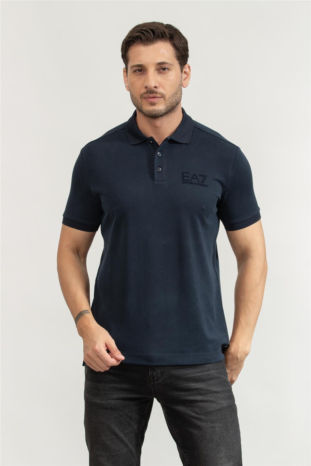 EA7 Erkek Polo Yaka T-Shirt