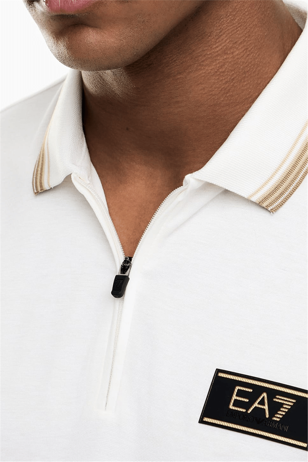 EA7 Erkek Polo Yaka T-Shirt Çok Renkli