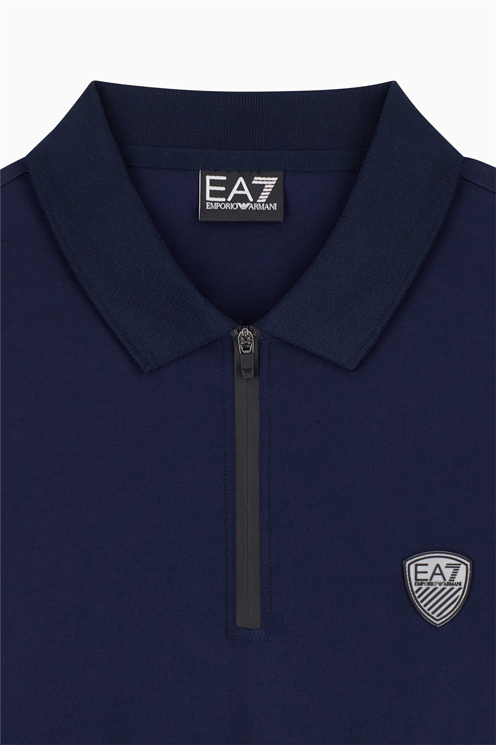 EA7 Erkek Polo Yaka T-Shirt Parlement Mavi