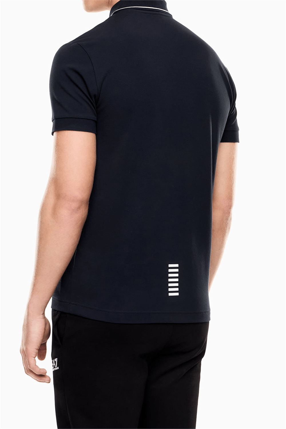 EA7 Erkek Polo Yaka T-Shirt Parlement Mavi
