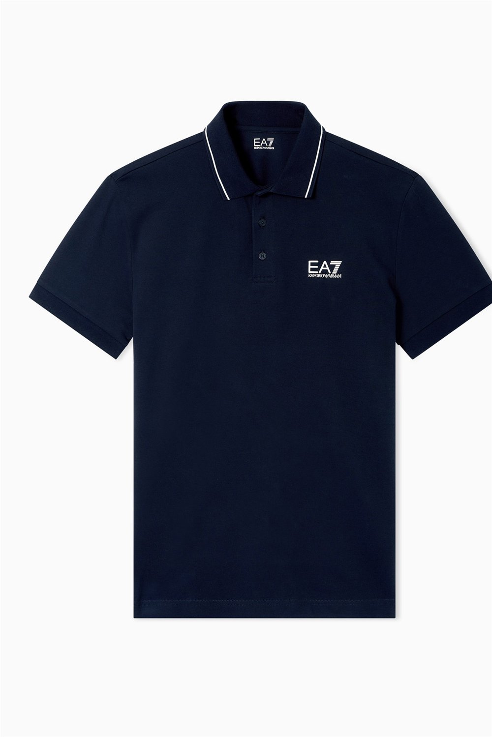 EA7 Erkek Polo Yaka T-Shirt Parlement Mavi